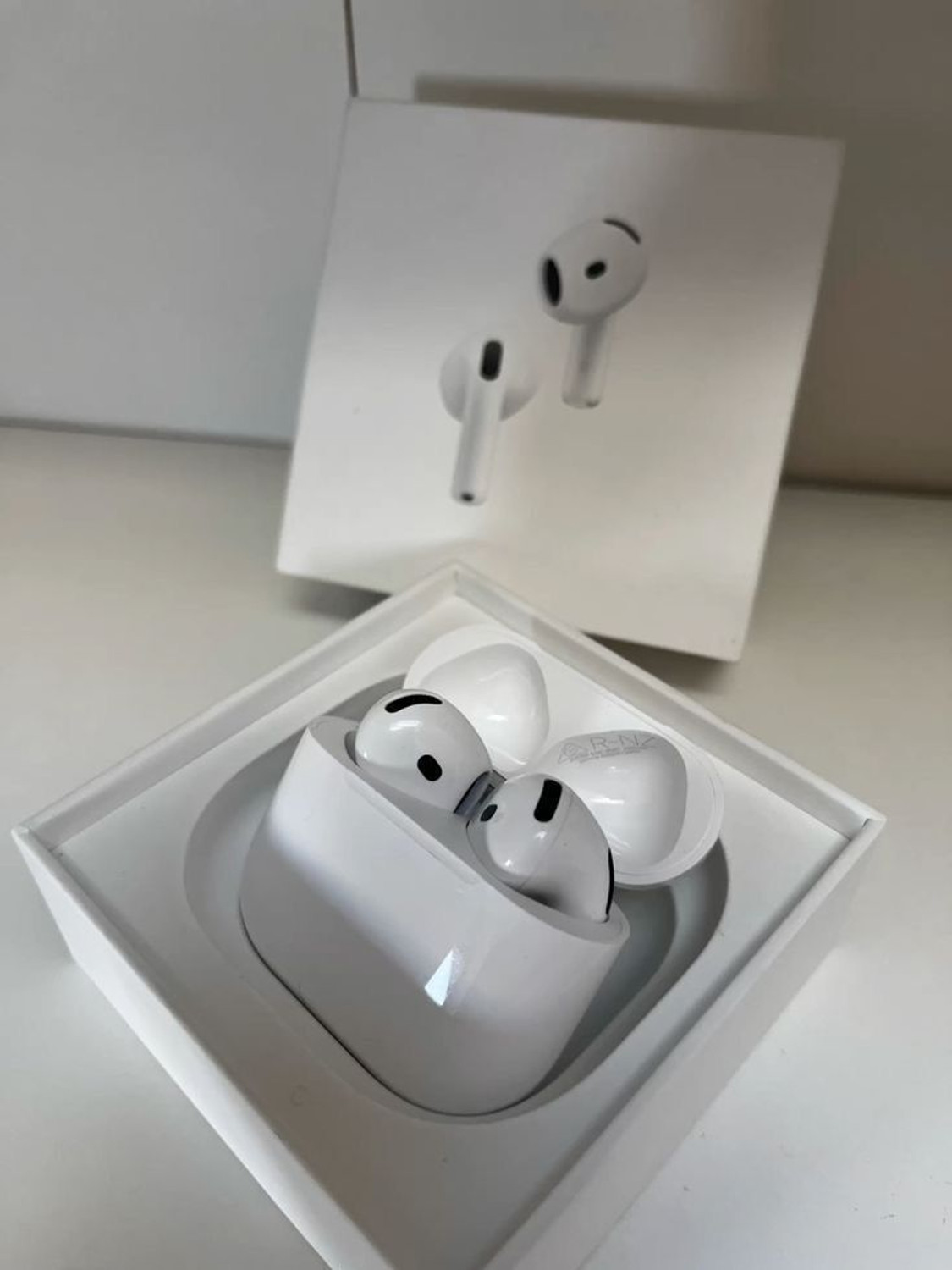 Image of SOUNDBUZZ AIRPODSS 4 gen ANC (white colour) Bluetooth Headset (White, True Wireless)