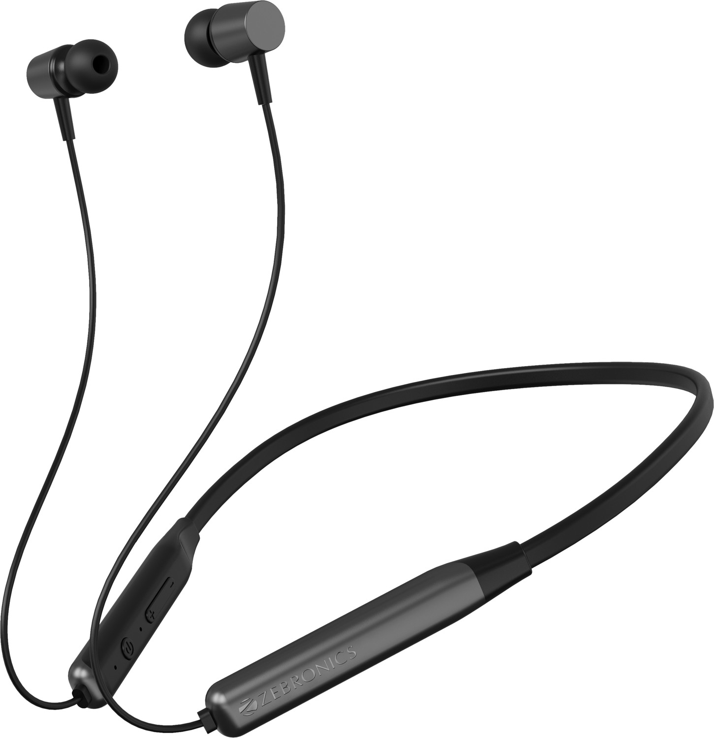 ZEBRONICS Evolve Bluetooth Headset  (Grey, Black, In the Ear)