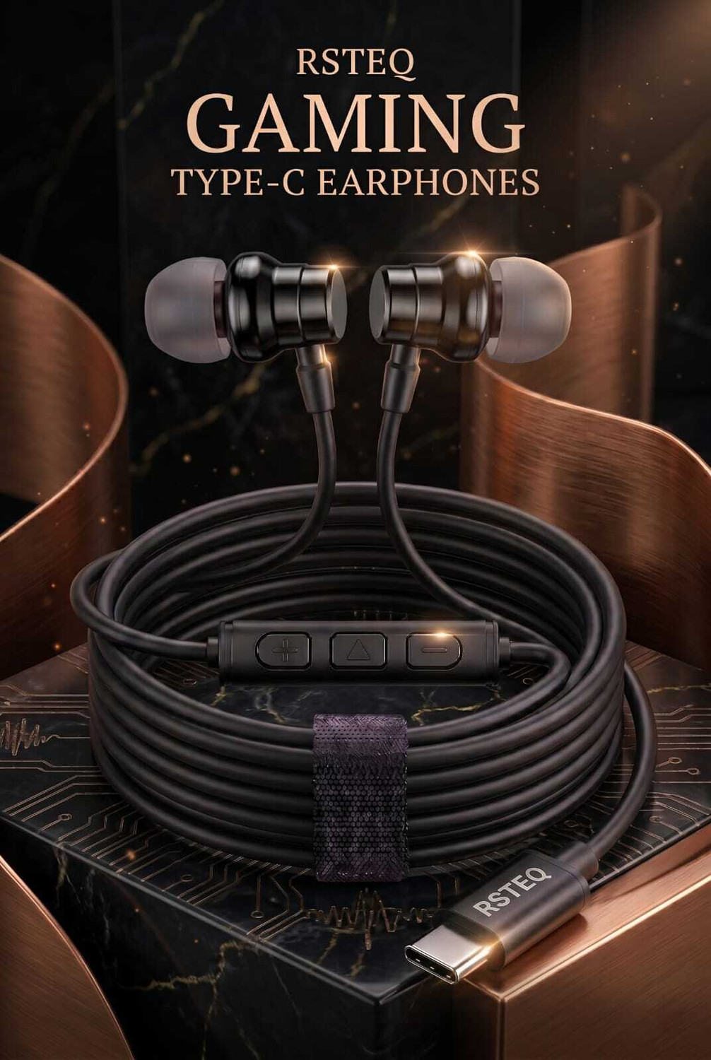 Image of KZ Gale Gaming IEM Earphones Wired, Super Linear Dynamic Driver, Noise Isolation Wired Gaming Headset (Black, In the Ear)