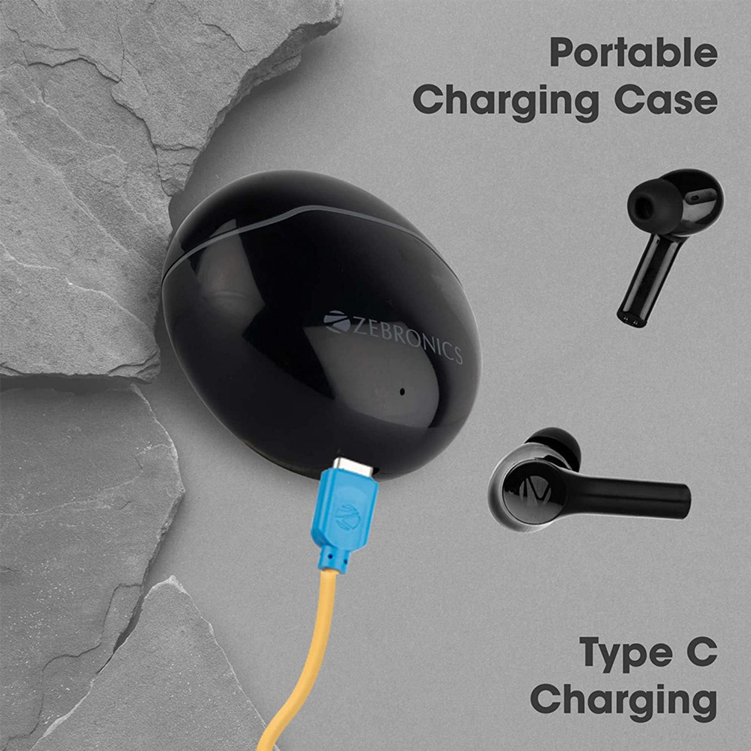 Image of ZEBRONICS Zeb-Sound Bomb 4 True Wireless Bluetooth