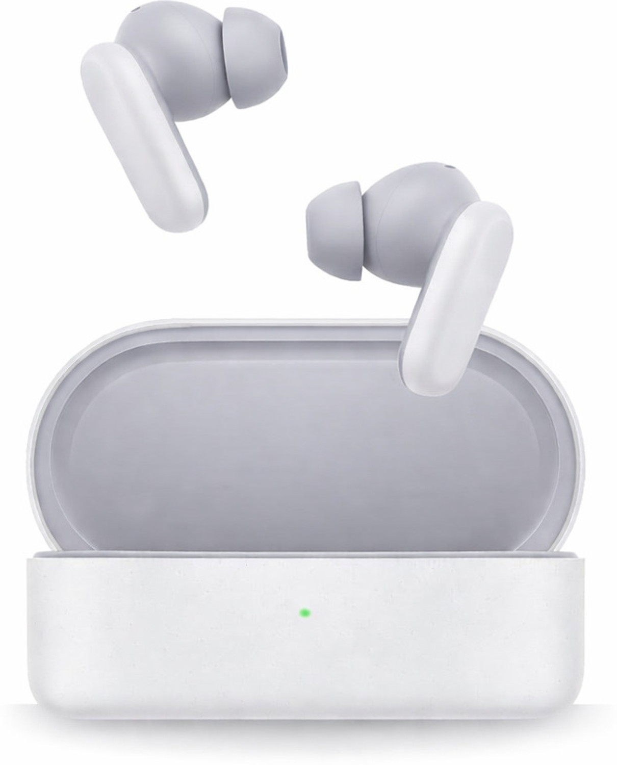 Image of GHEREL Original Deep Bass Comfort Wireless Earbuds, Compatible For Realme Buds air 6 Bluetooth Headset (Earphone Noise Cancellation Playback, (Black), True Wireless)