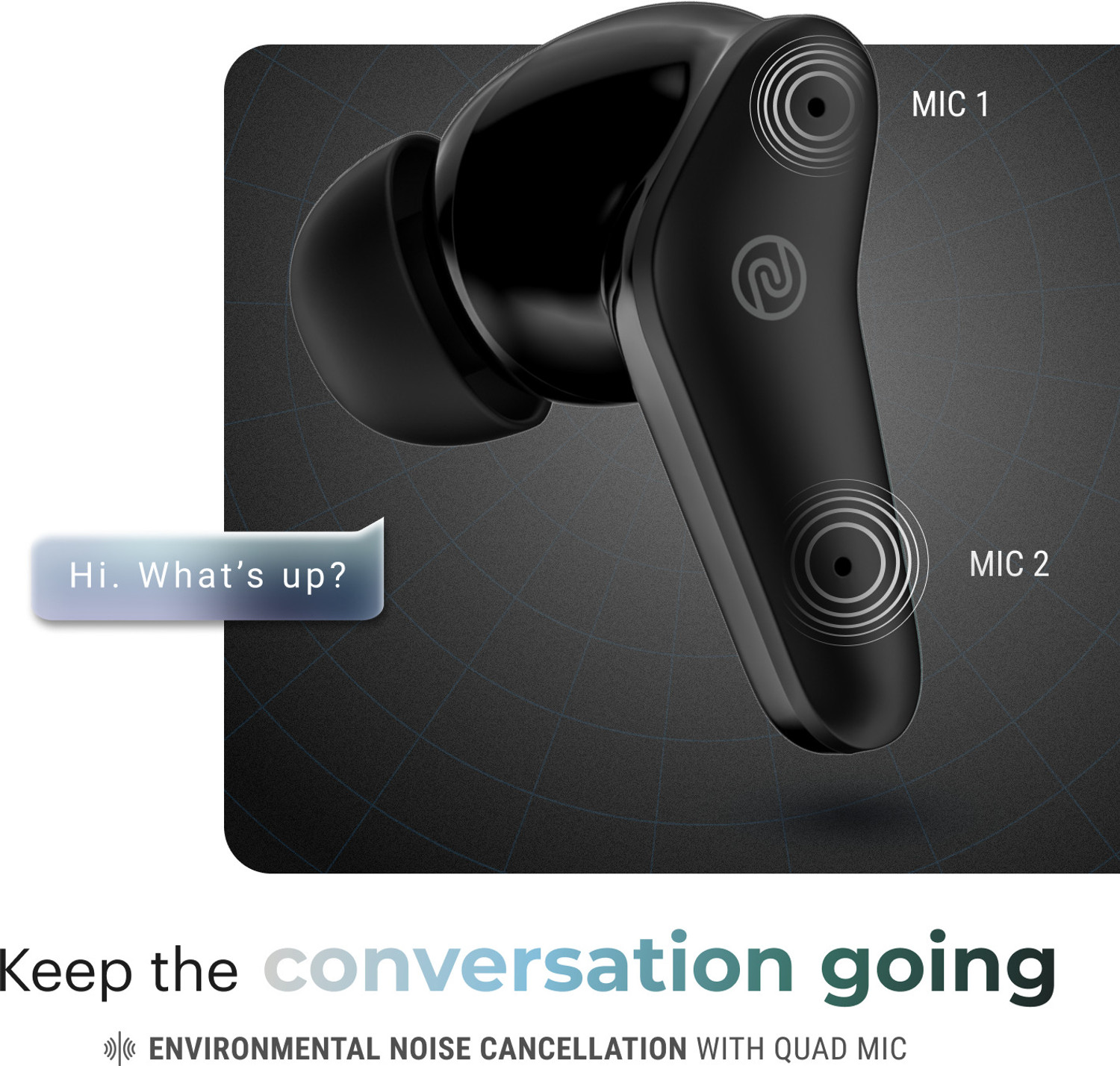 Image of Noise Buds VS102 Pro with ANC (25dB), 70 Hours Playtime, and ENC with Quad Mic Bluetooth