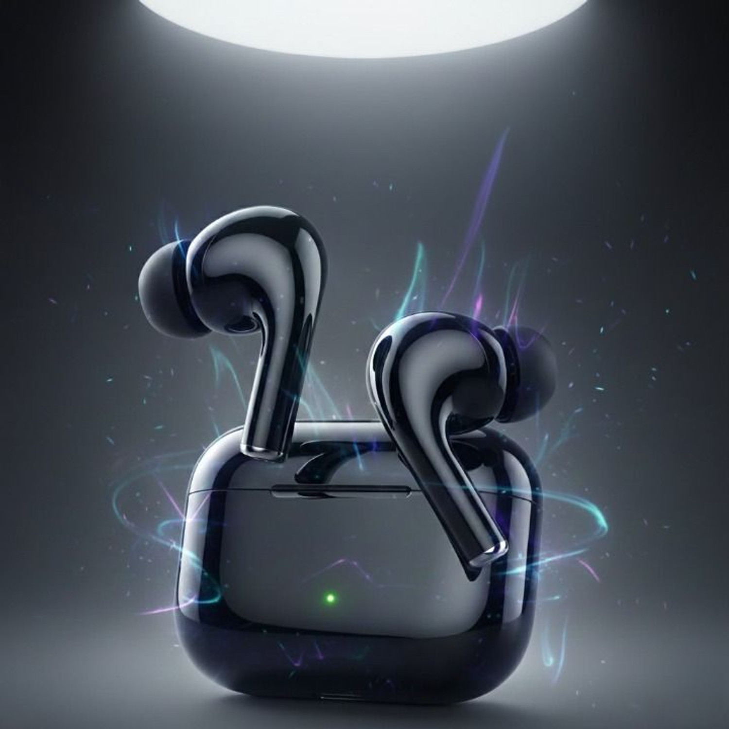 Image of Aroma NB121 Pro Pods Upto 40 Hours Playtime* Type C Fast Charging Dual Pairing Earbuds Bluetooth Headset (Crystal Black, True Wireless)