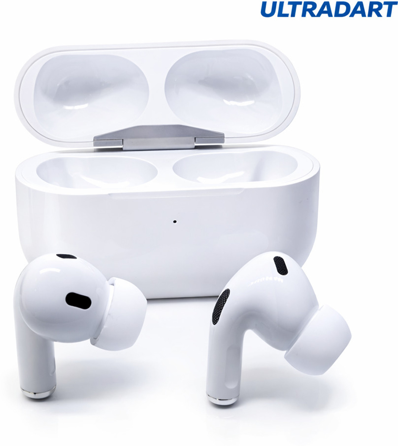 Image of ULTRADART ULTRAPRO 2 Plus TWS Earbuds with Bluetooth 5.3 and Long Battery Life Bluetooth Headset (White, True Wireless)