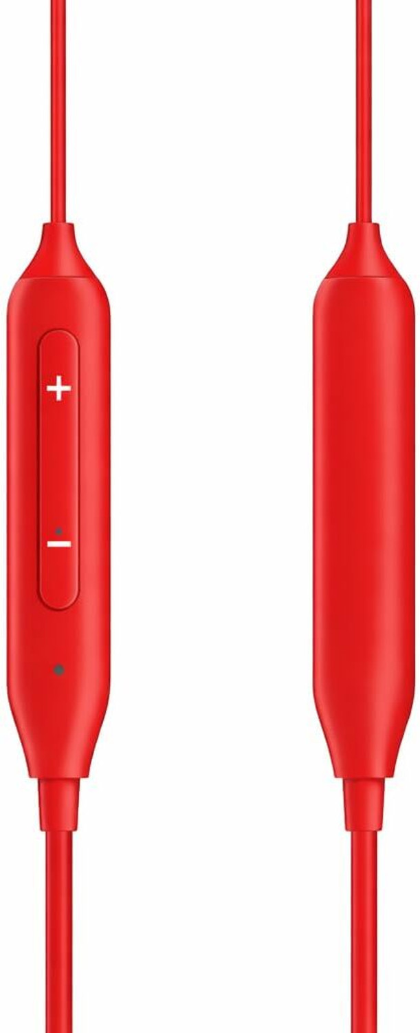 Image of Lynacz Original Compatible for OnePlus Z3 Wireless Neckband Bluetooth Earphones (Red) | ANC Bluetooth Headset (28 Hours Battery | Type-C Fast Charging | Dual Pairing, In the Ear)