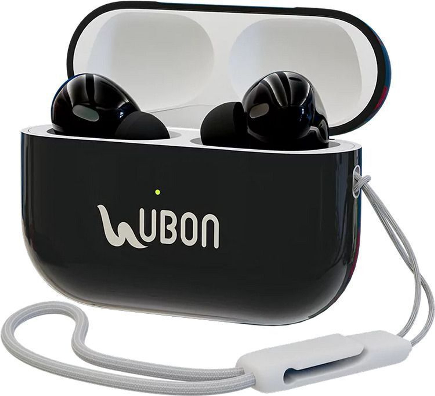 Image of deagon display earbuds Bluetooth Headset (White, True Wireless)