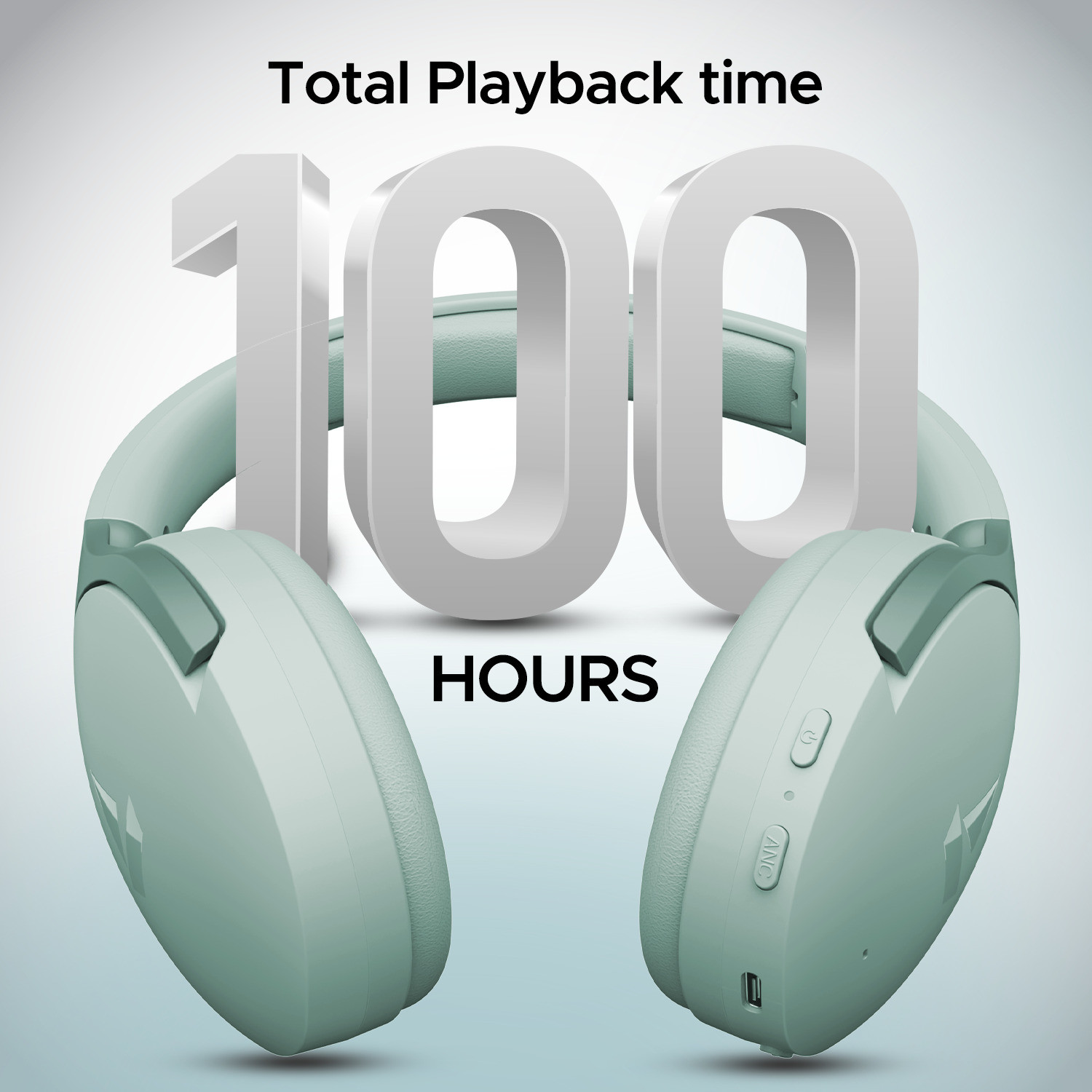 Image of boAt Rockerz 551 ANC with Hybrid ANC, 100 HRS Playback, 40mm Drivers & ASAP Charge Bluetooth