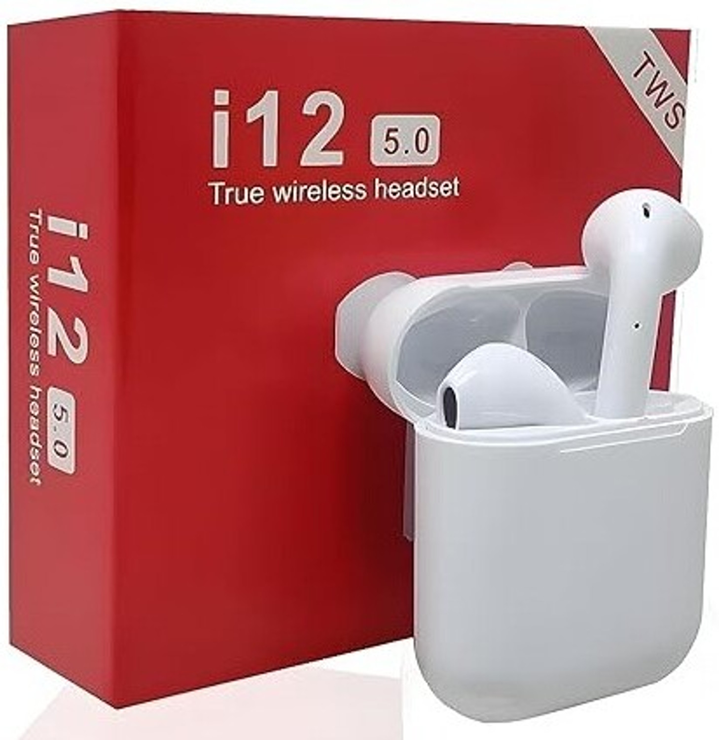 Image of laxman Headphone 1 2 Bluetooth Gaming Headset (White, True Wireless)