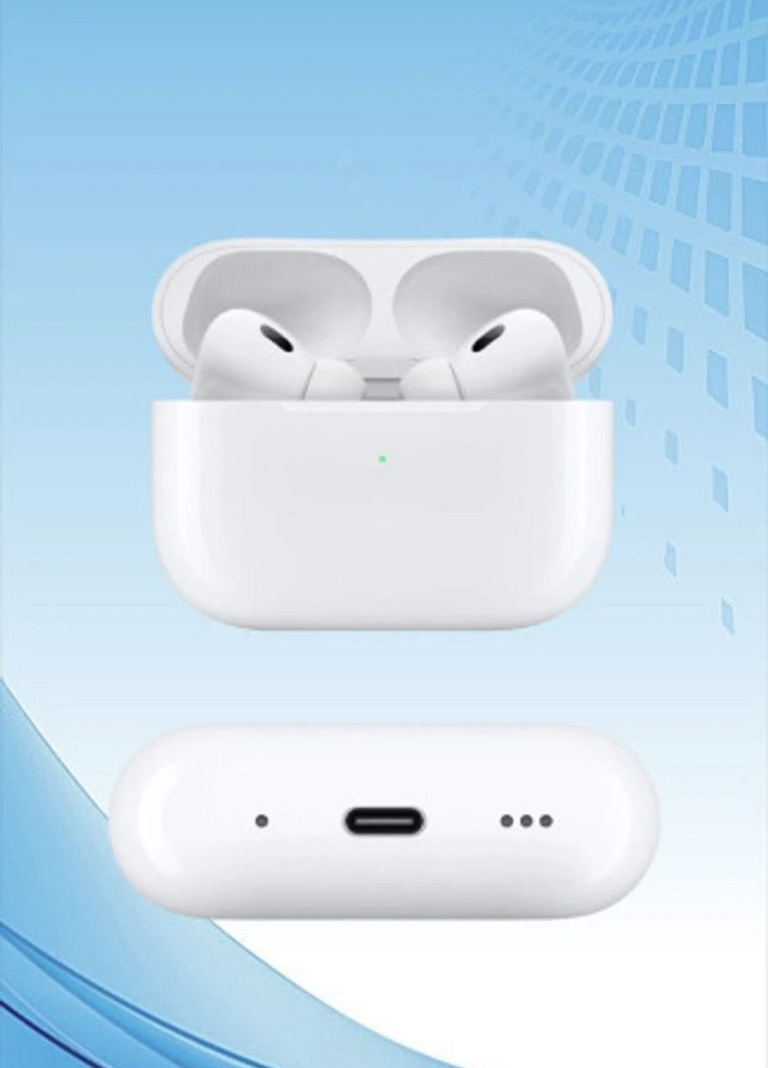Image of SOUNDBUZZ AIRPODSS 4 gen ANC (white colour) Bluetooth Headset (White, True Wireless)