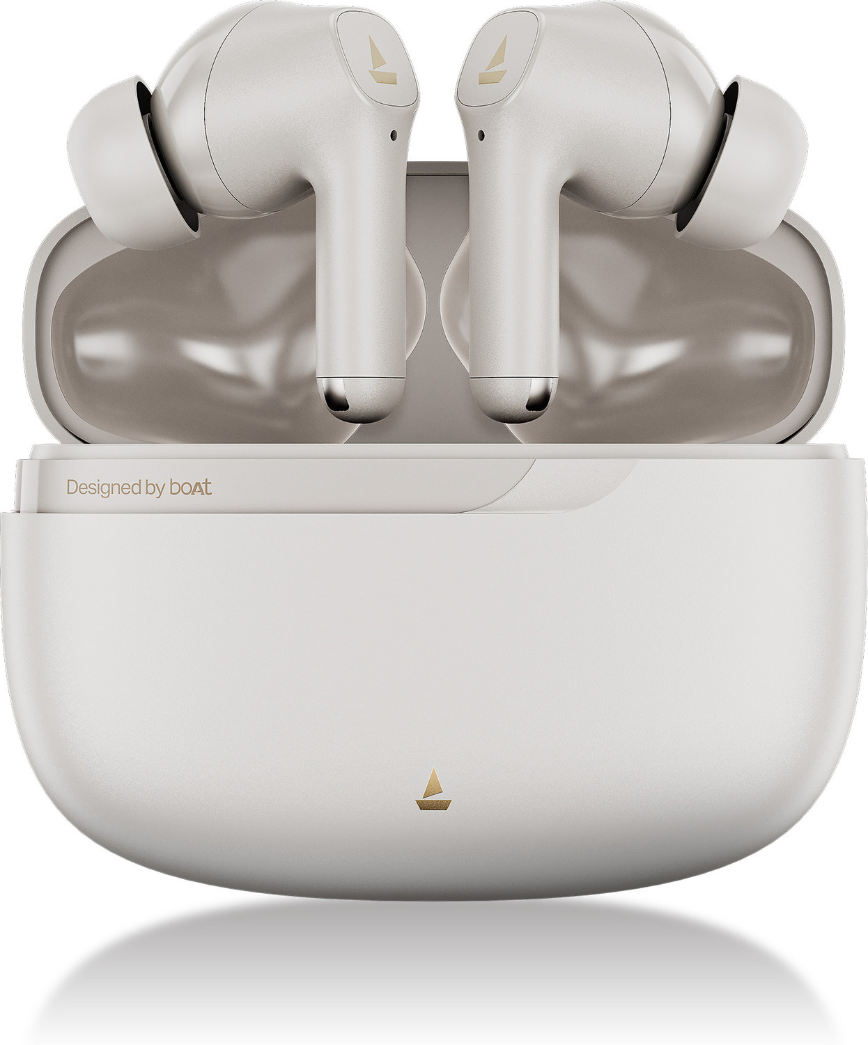 Airdopes Prime Supreme,Spatial Audio,60H Battery,Quad Mic,ENx,ASAP Charge,BTv6.1 Bluetooth Headset (Ivory Dust, True Wireless)