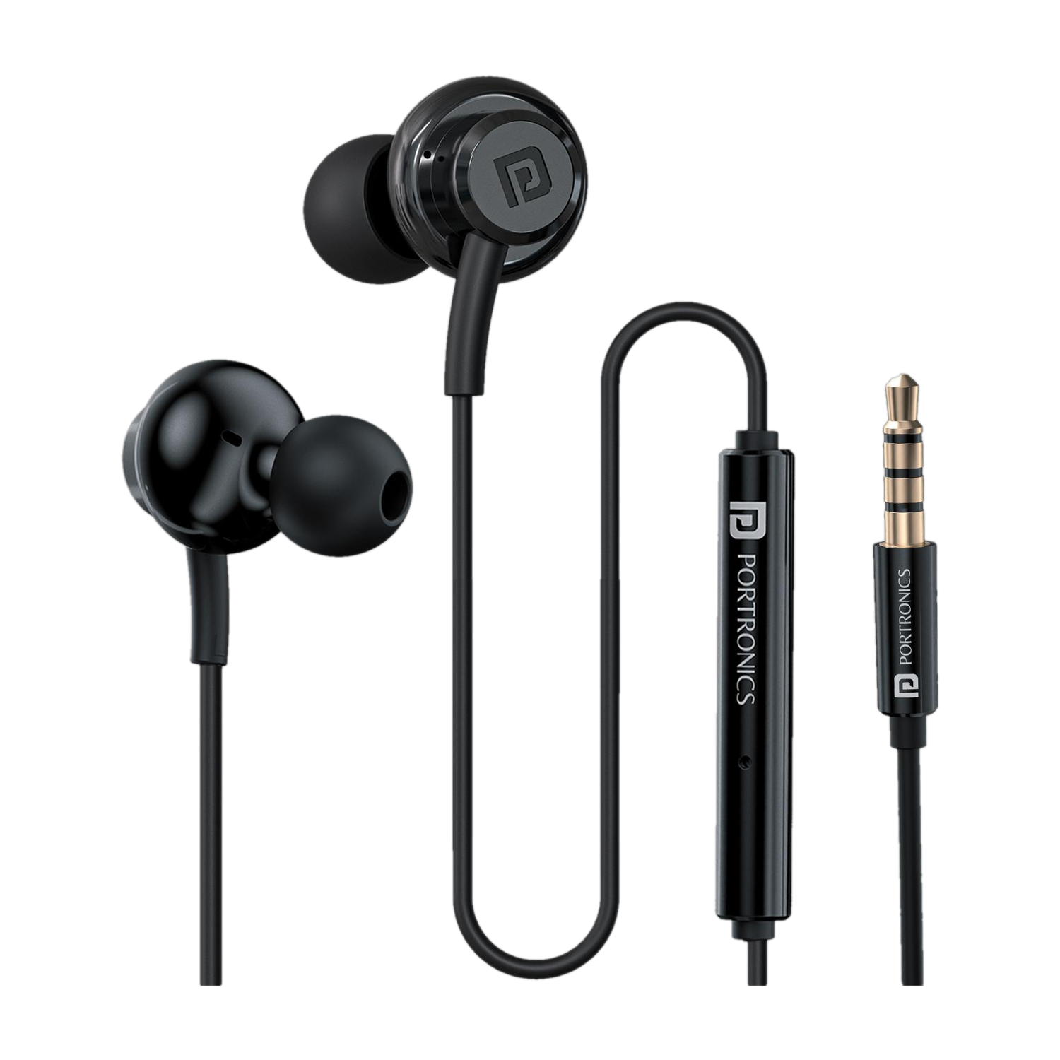 Portronics POR-1025 Conch Gama Wired Headset