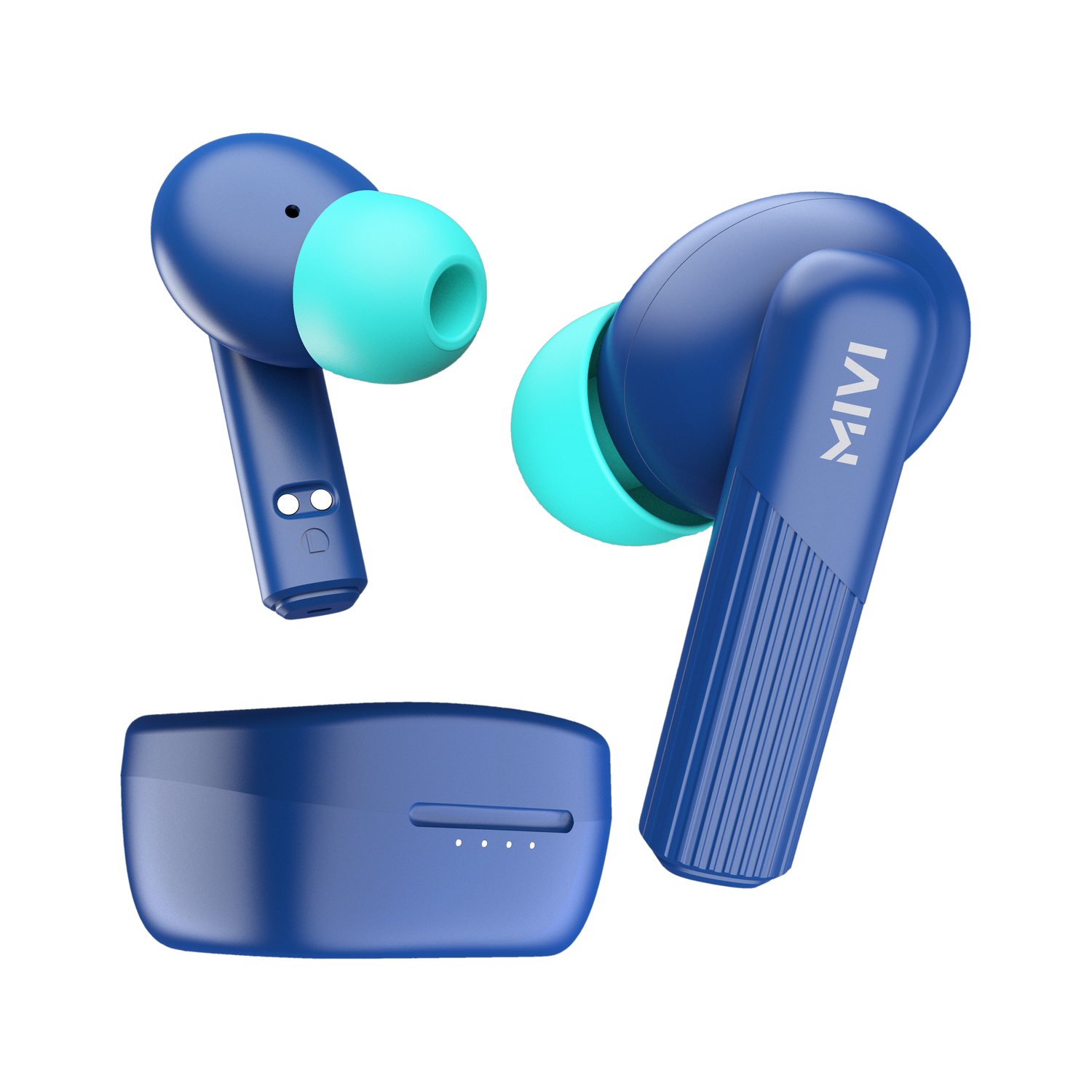 Mivi DuoPods D3 TWS,13mm Driver,Rich Bass,50H Playtime,AI ENC,Low Late