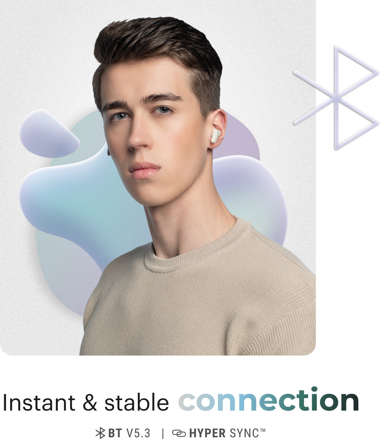 Image of Noise Buds VS102 Pro with ANC (25dB), 70 Hours Playtime, and ENC with Quad Mic Bluetooth