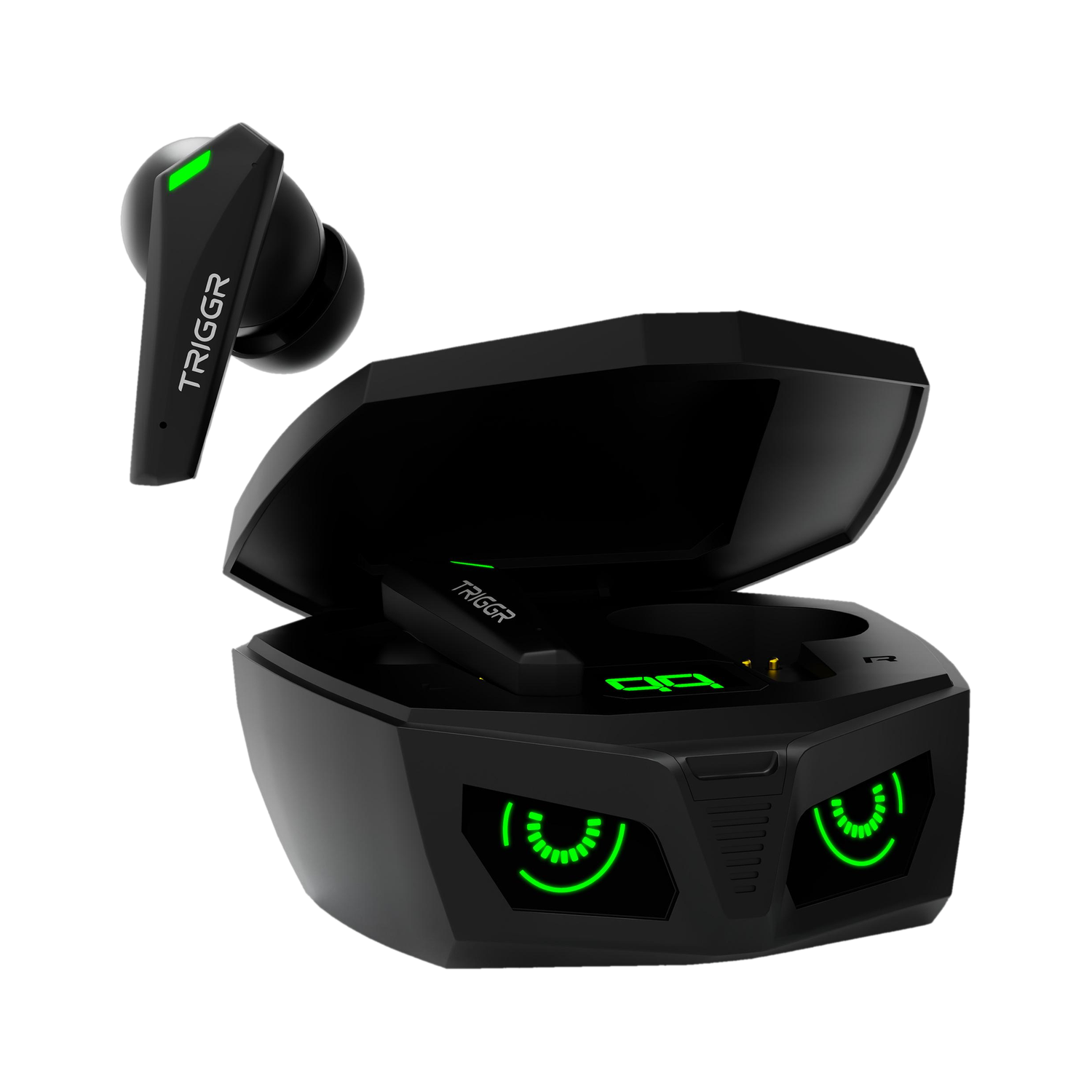 TRIGGR Kraken X1 with Battery Display, 40ms Latency, Quad Mic ENC, 40 