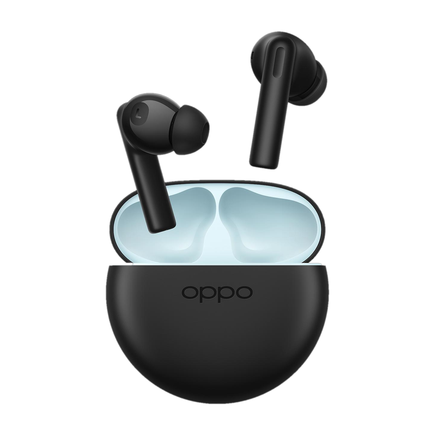 Image of OPPO Enco Buds 3 PRo with ANC Bluetooth Headset (Midnight Black, True Wireless) Bluetooth Headset (Black, True Wireless)