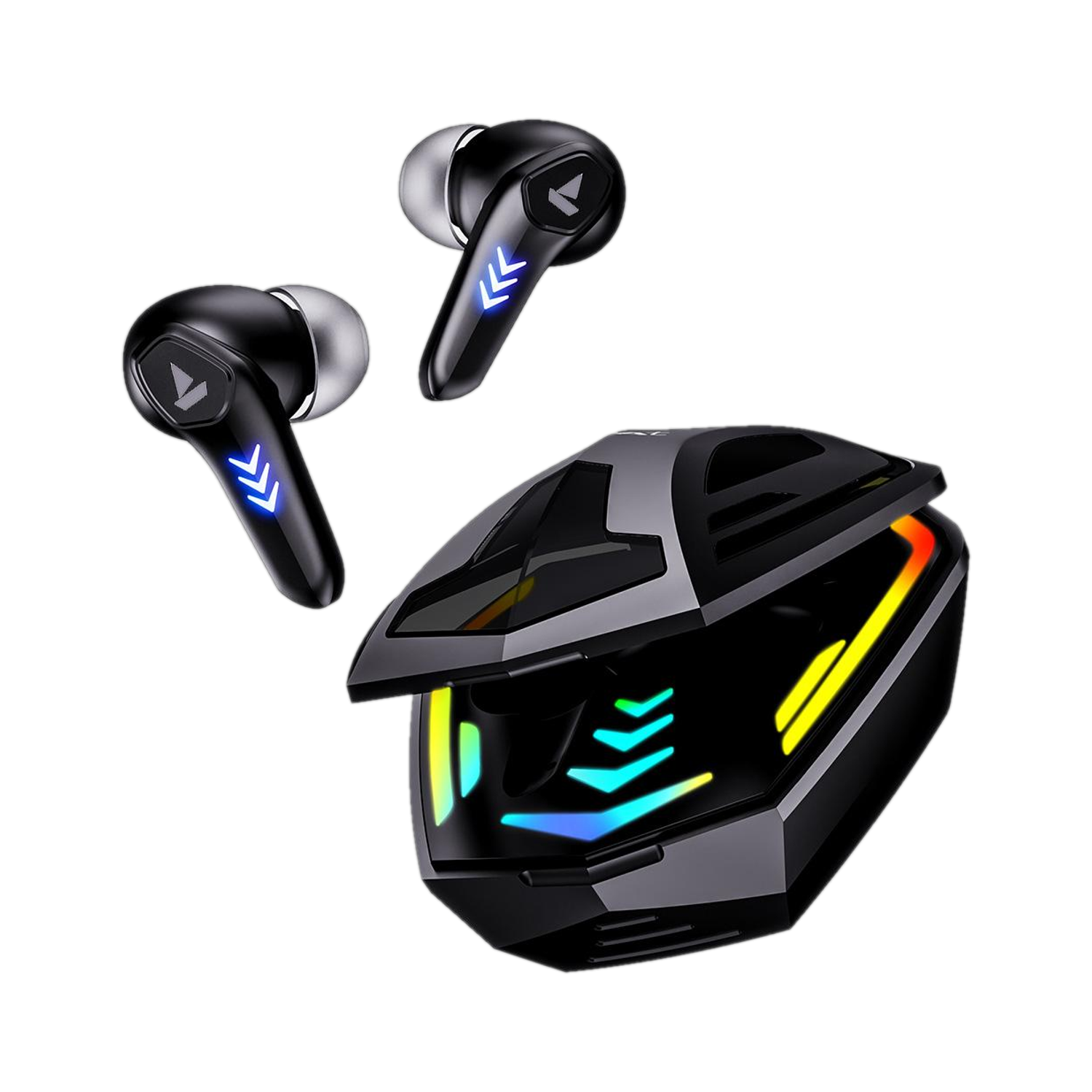 Image of boAt IMMORTAL 141 Bluetooth Gaming Headset (Black, True Wireless)