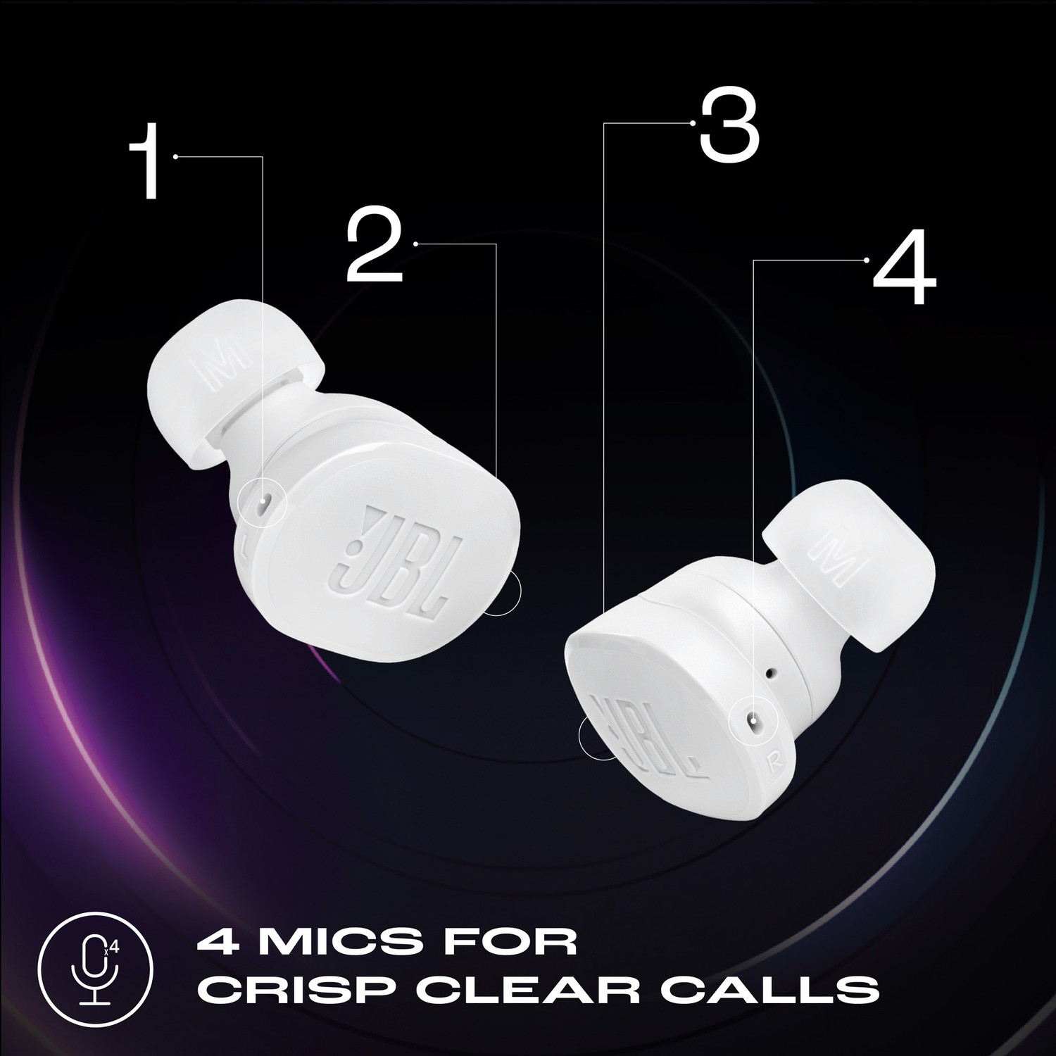 Image of JBL Tune Buds Active Noise Cancellation, 48H playtime,Speed Charge, BT5.3LE Bluetooth