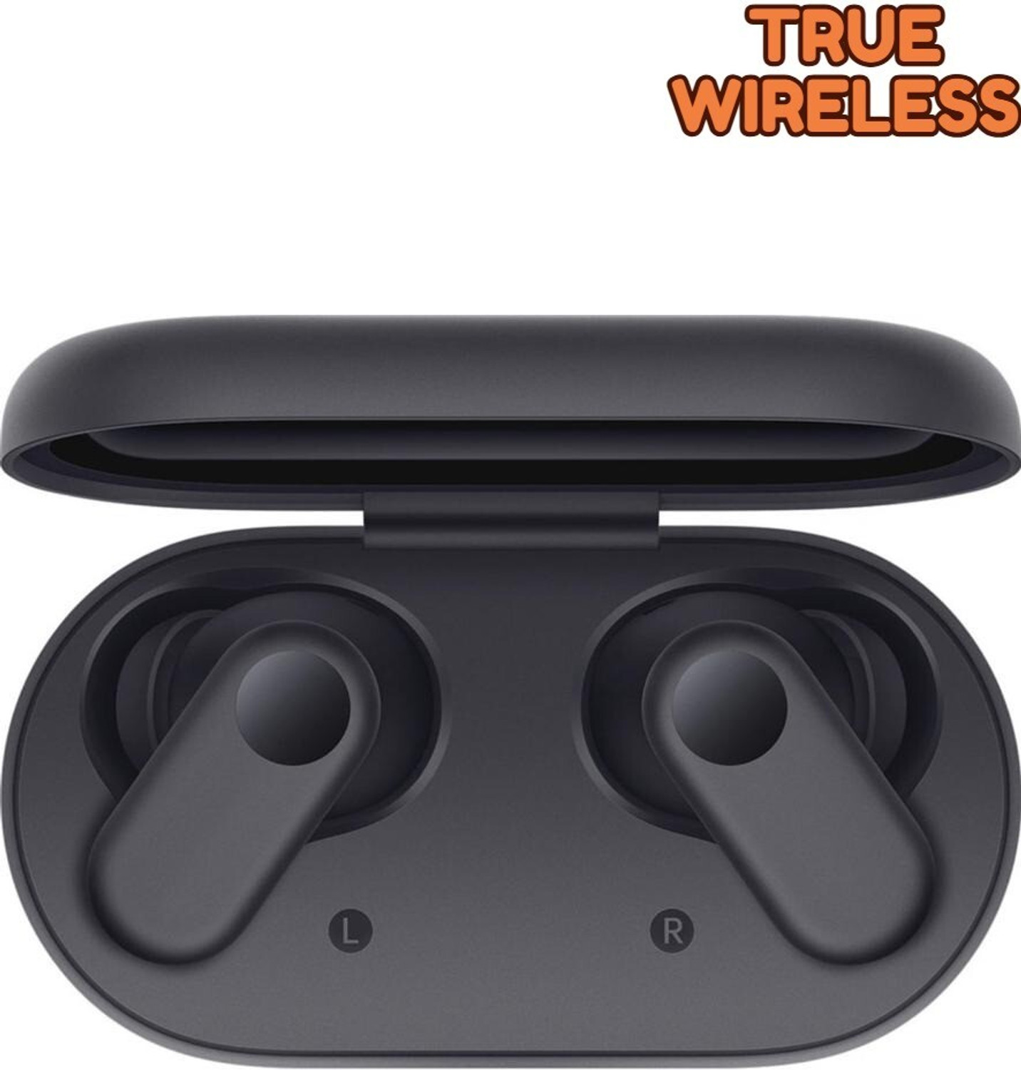 Image of GHEREL Original Deep Bass Comfort Wireless Earbuds, Compatible For Realme Buds air 6 Bluetooth Headset (Earphone Noise Cancellation Playback, (Black), True Wireless)
