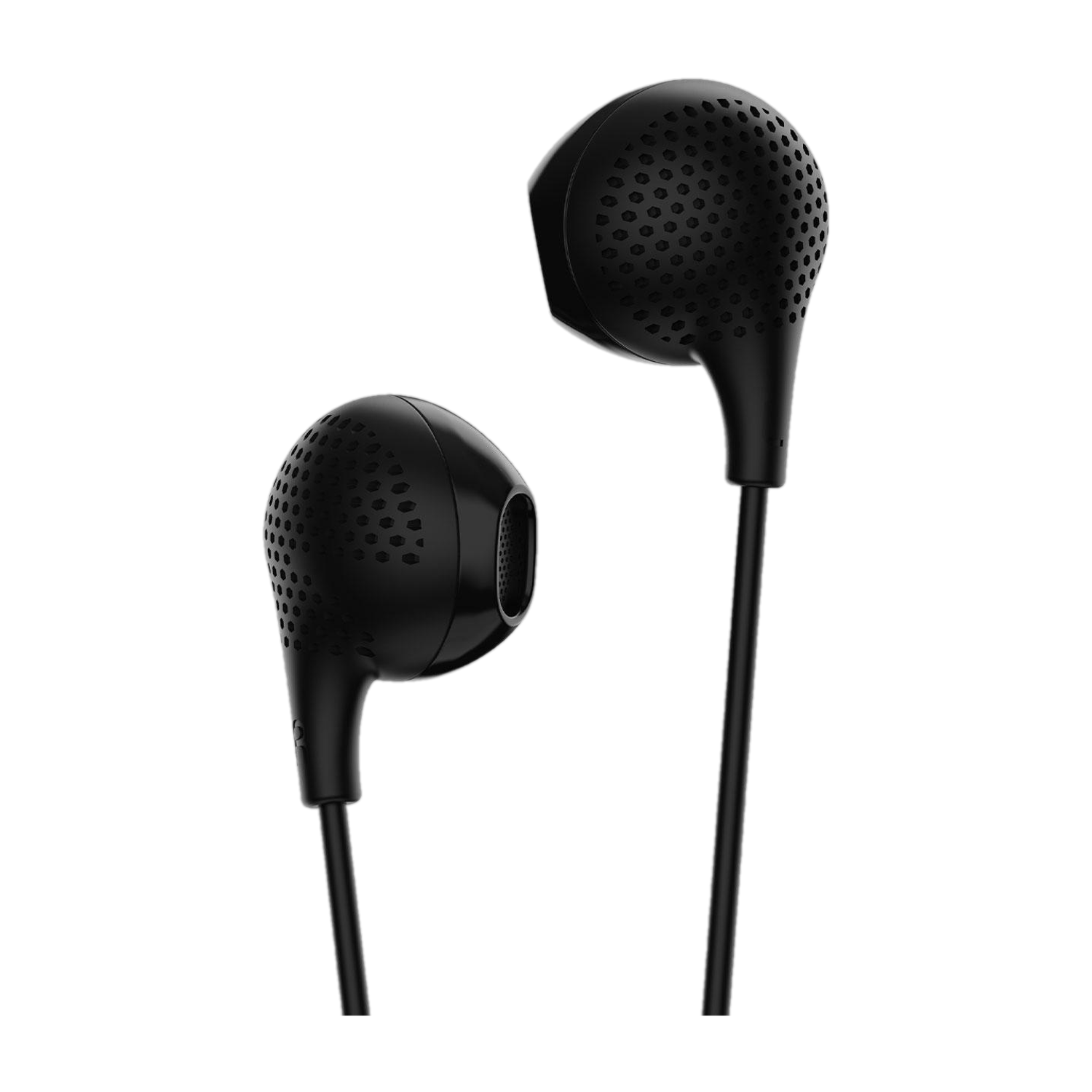 boAt Bassheads 104 Wired Headset  (Black, In the Ear)