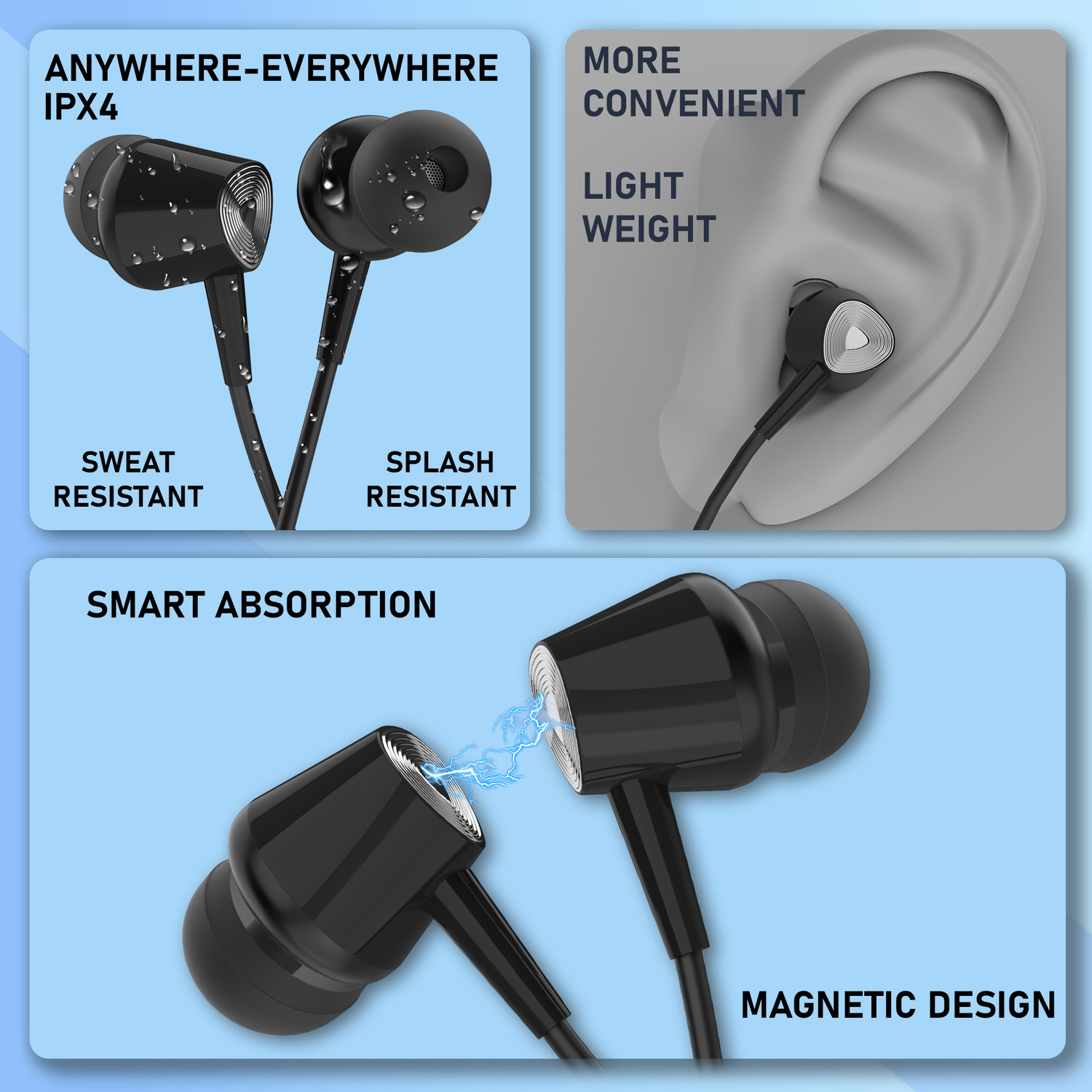 Image of Aroma NB119 Pro Belief- 30 Hours Playtime Bluetooth Neckband Bluetooth