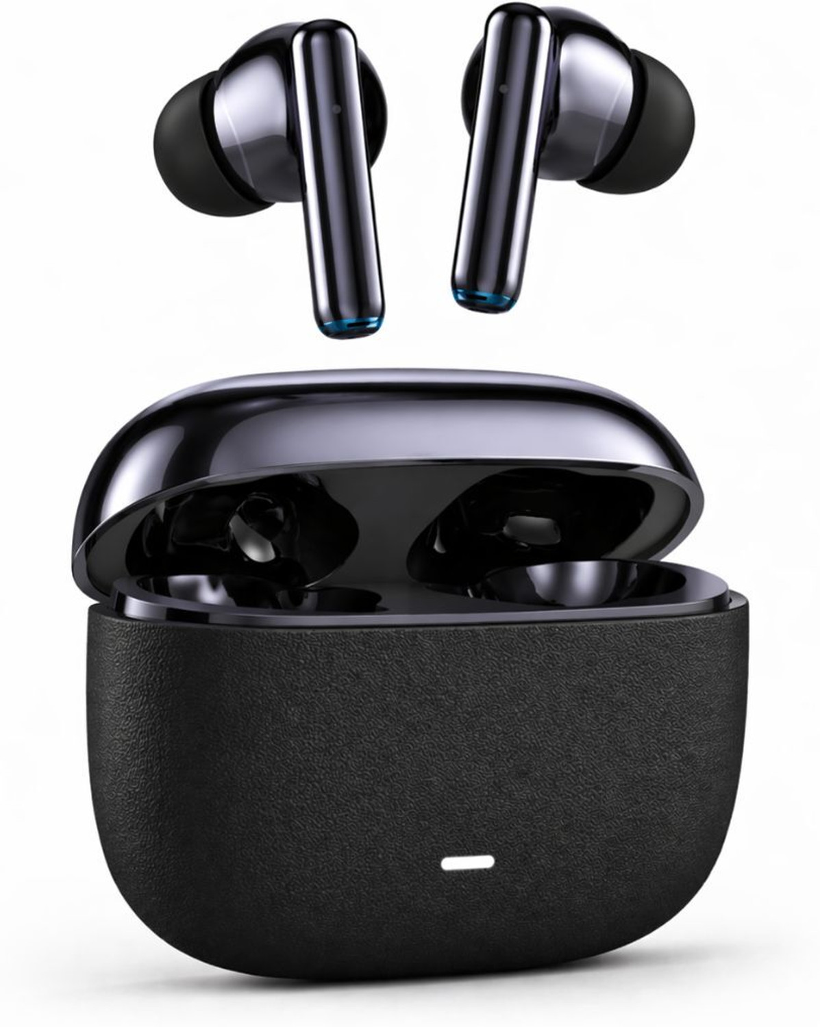 Image of Vaku Luxos BOOMX TWS Bluetooth V5.4 Earbuds 60H Playtime Deep Bass Touch Controls Bluetooth Headset (White, True Wireless)
