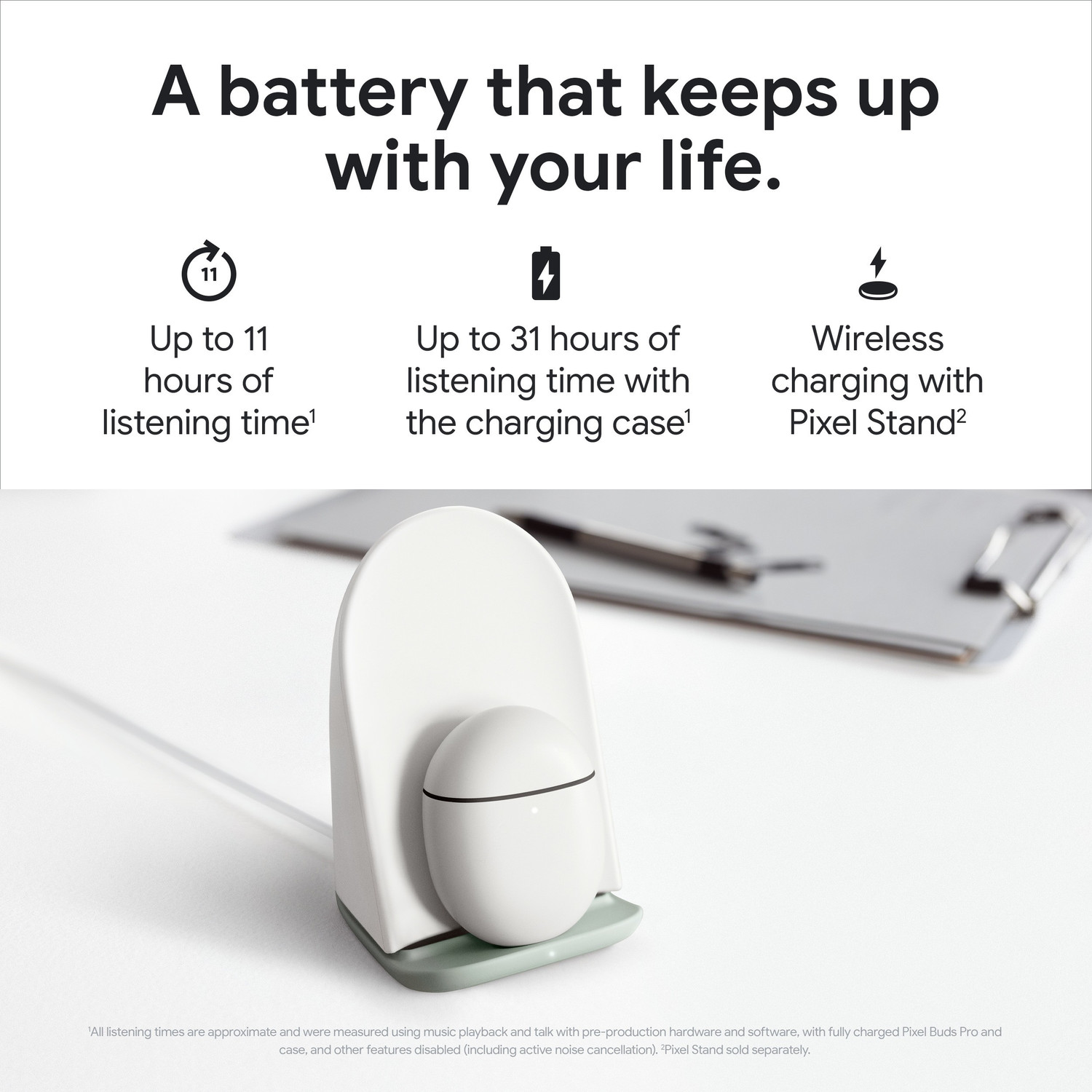 Image of Google Pixel Buds Pro with Active Noise Cancellation Bluetooth