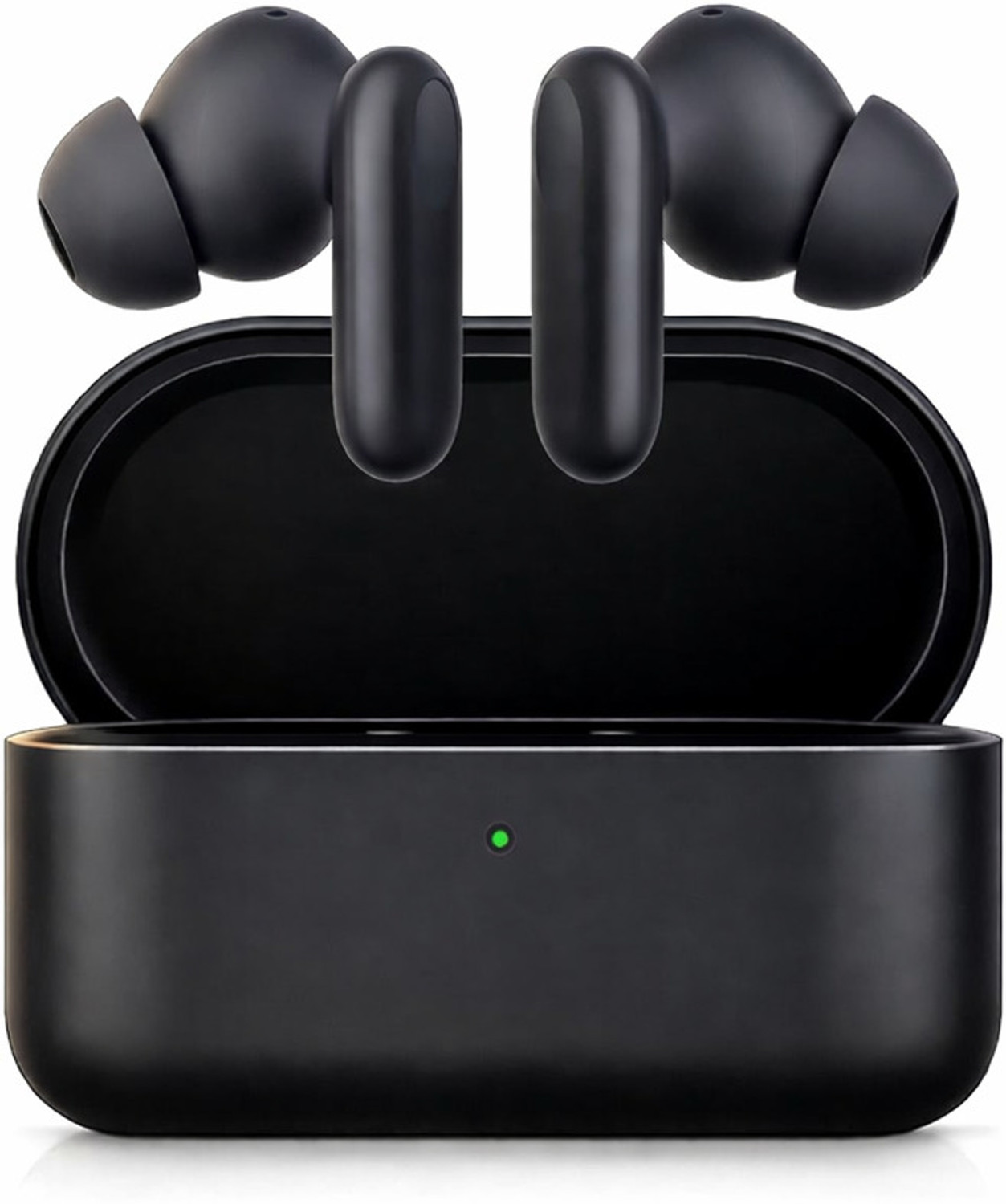 Image of Lynacz Original For Buds 2R -Black TWS Earbuds with Long Battery, HD Calling Bluetooth Headset (Powerful Bass, Fast Pairing, IP55 Sweat Resistant - (), In the Ear)