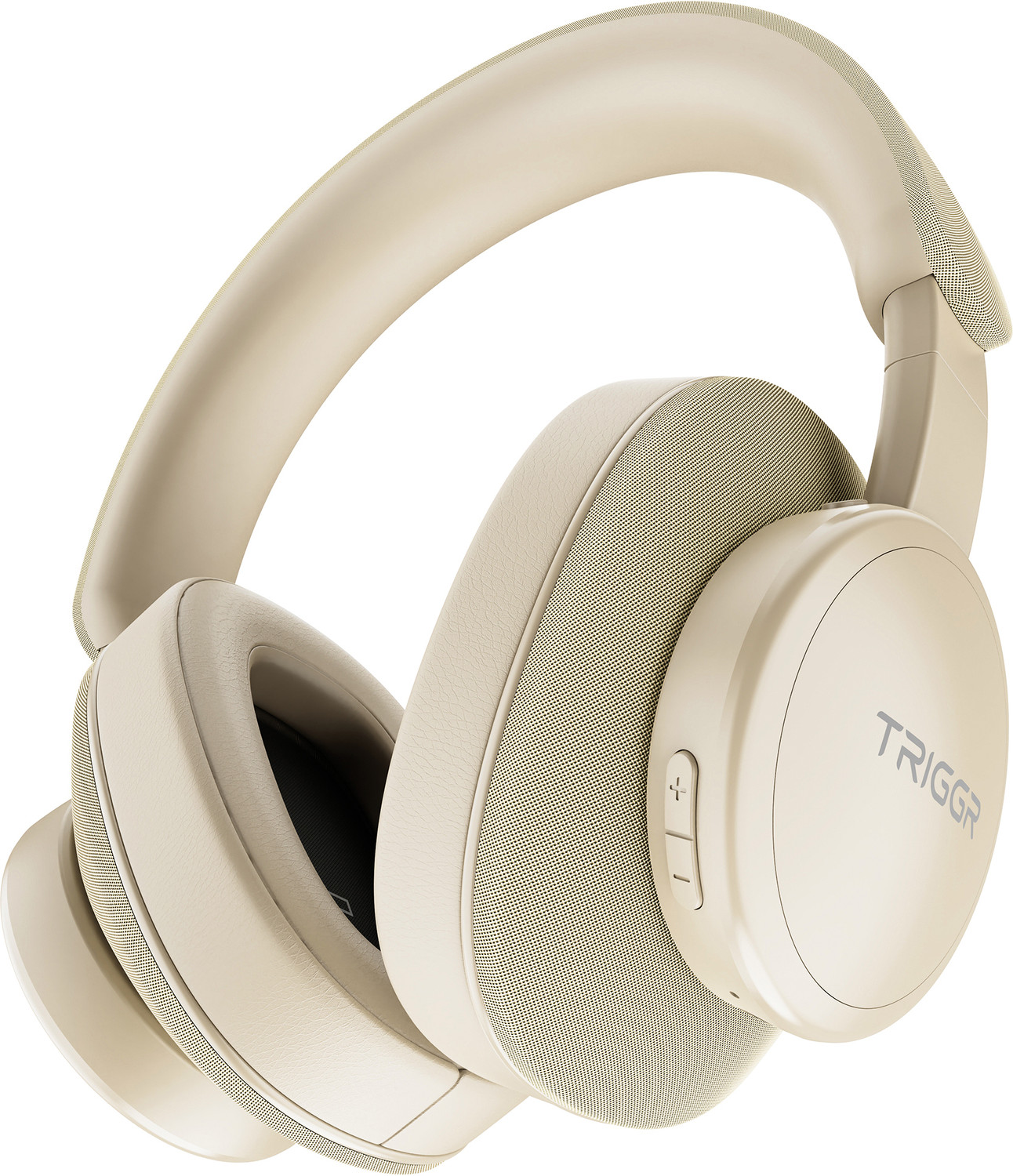TRIGGR Trinity 3 with Fabric Finish, Dual Pairing, 50H Battery, Foldable Design, v5.3 Bluetooth