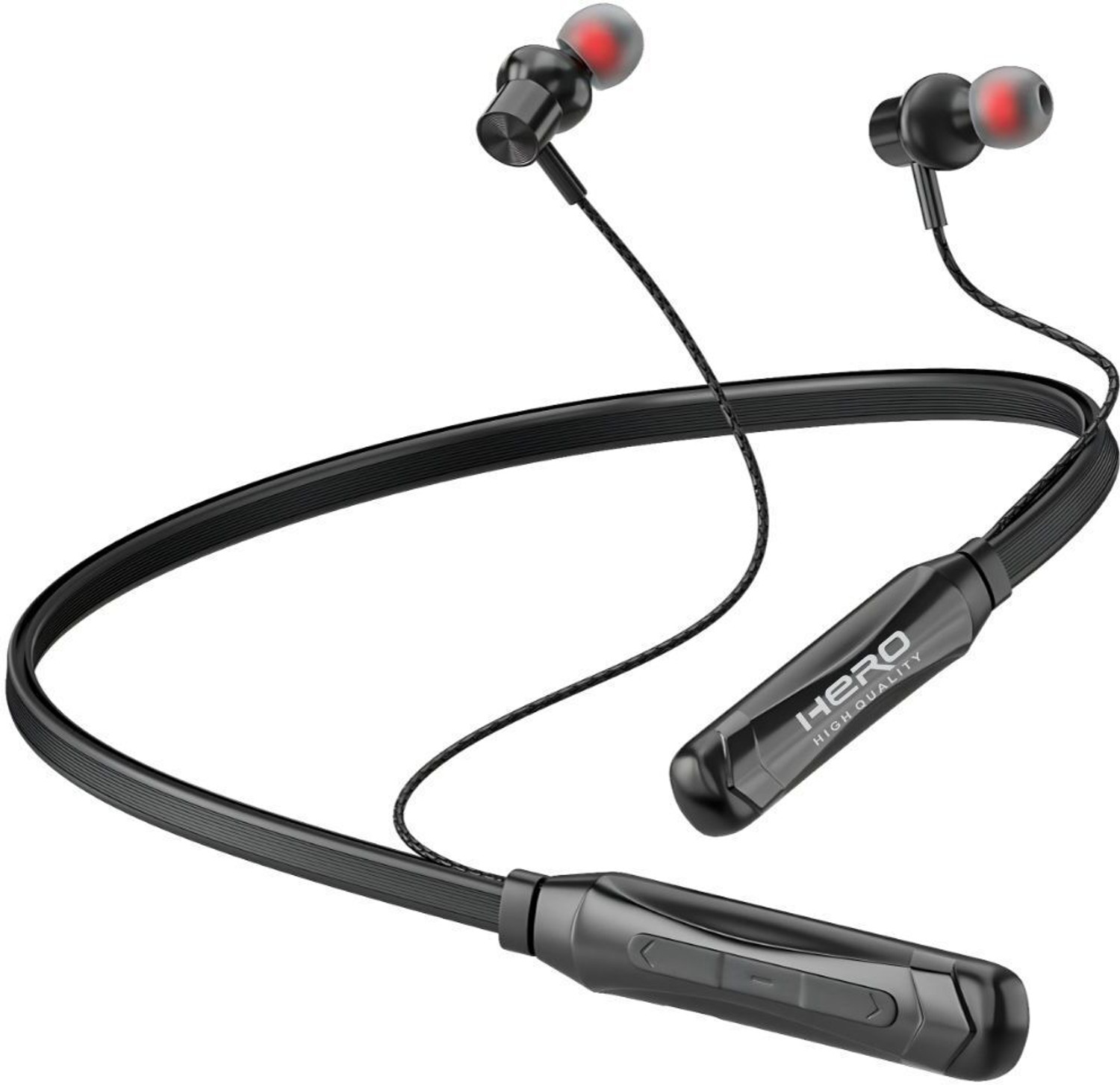 Image of uddo DGBG War-X 50 hrs Playtime | 45 Ms Latency | Type C Charging Bluetooth Neckband Bluetooth Headset (Mutli, In the Ear)