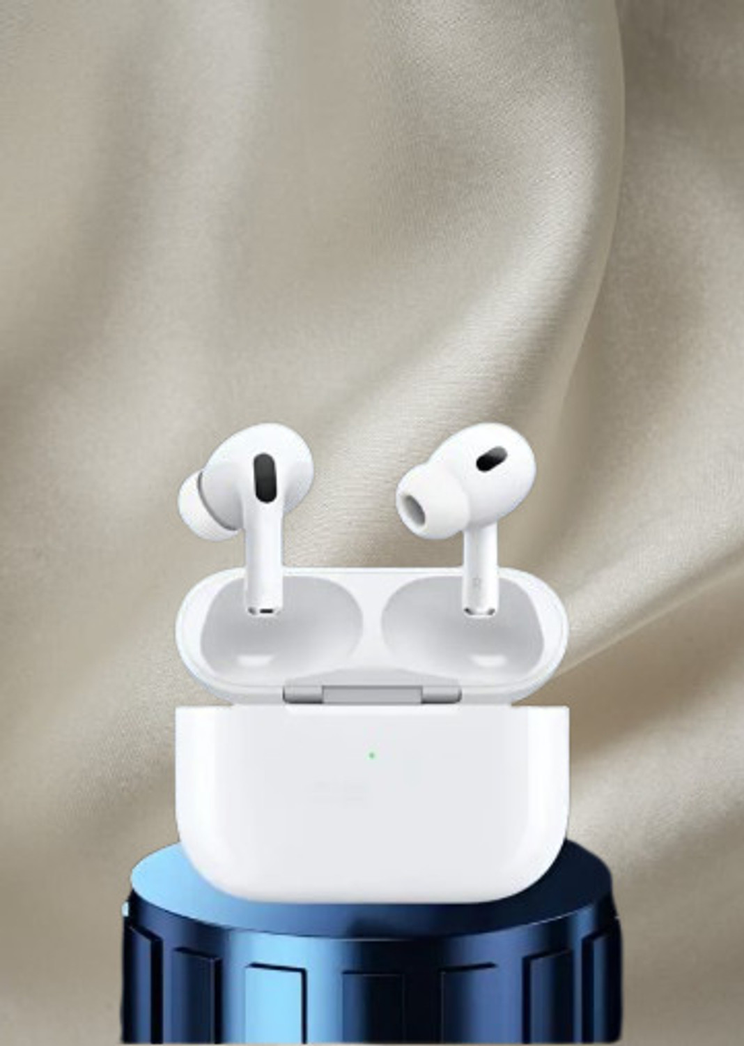 Image of deagon display earbuds Bluetooth Headset (White, True Wireless)