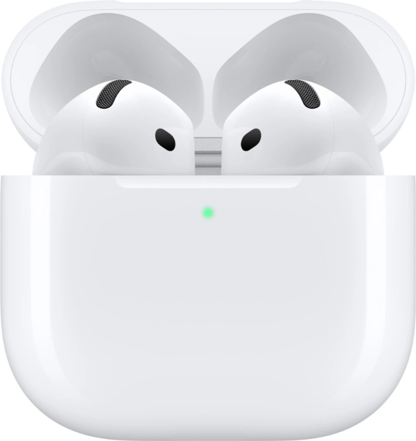 Image of SOUNDBUZZ AIRPODSS 4 gen ANC (white colour) Bluetooth Headset (White, True Wireless)