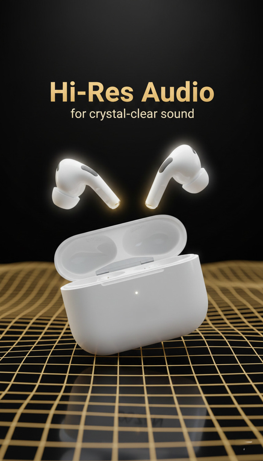 Image of Lynacz Original T310 True Wireless in-Ear Earbuds with 46dB Hybrid ANC, 360 Spatial Audio, Bluetooth Headset (White, True Wireless)