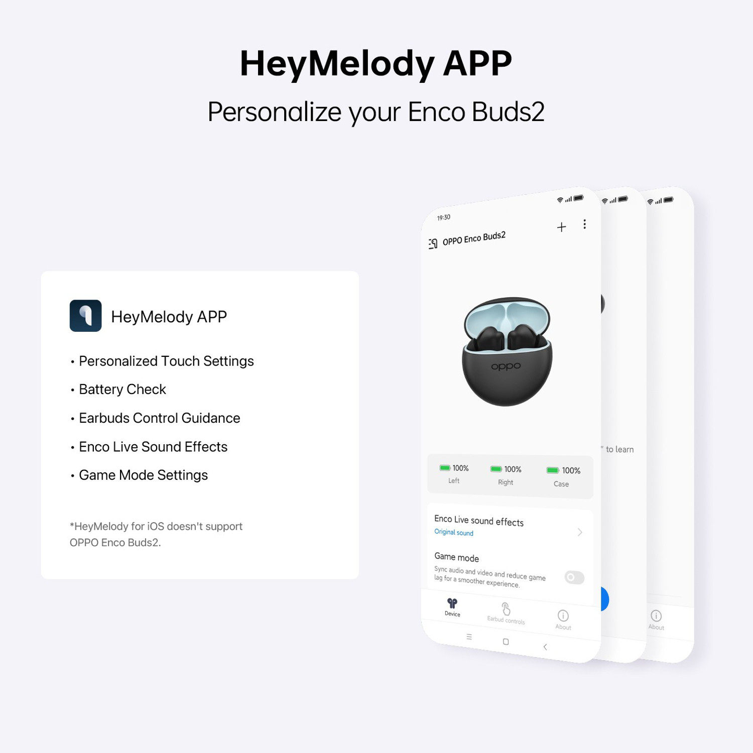 Image of OPPO Enco Buds 2 with 28 hours Battery life & Deep Noise Cancellation Bluetooth