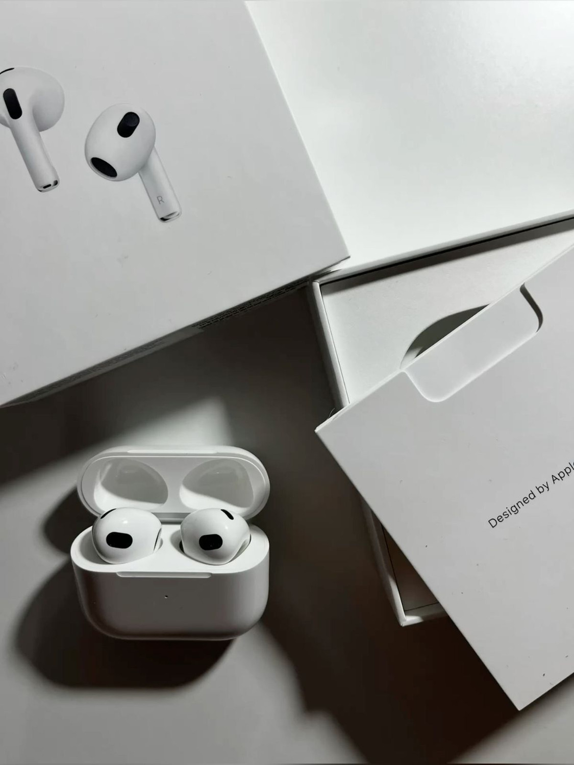 Image of SOUNDBUZZ AIRPODSS 4 gen ANC (white colour) Bluetooth Headset (White, True Wireless)