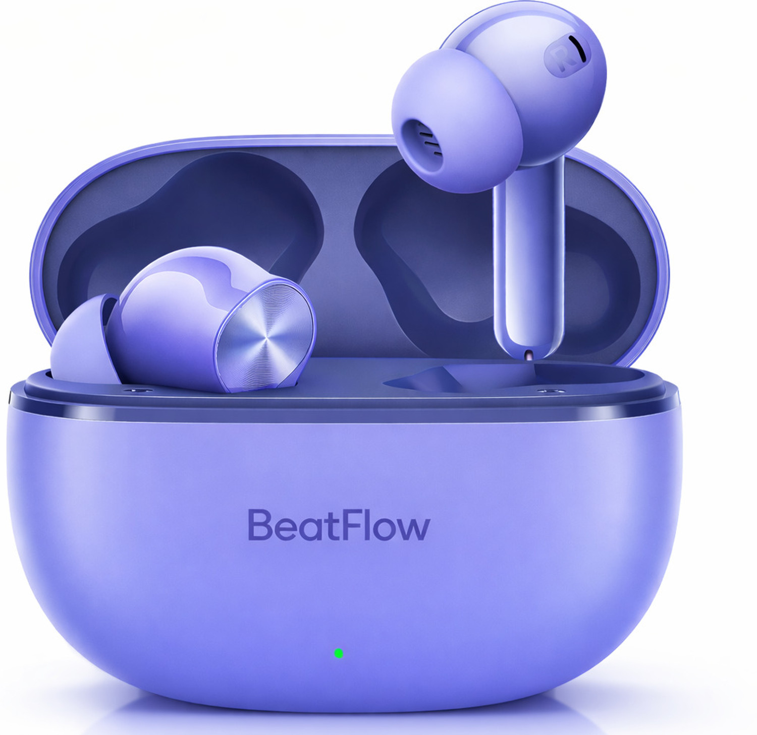 Image of Lynacz Original For R-ealme Buds Air 8 (Parple) Earbuds Bluetooth Headset (Dual Drivers Audio 6 Mic ENC Low Latency Gaming Bluetooth 5.4, In the Ear)