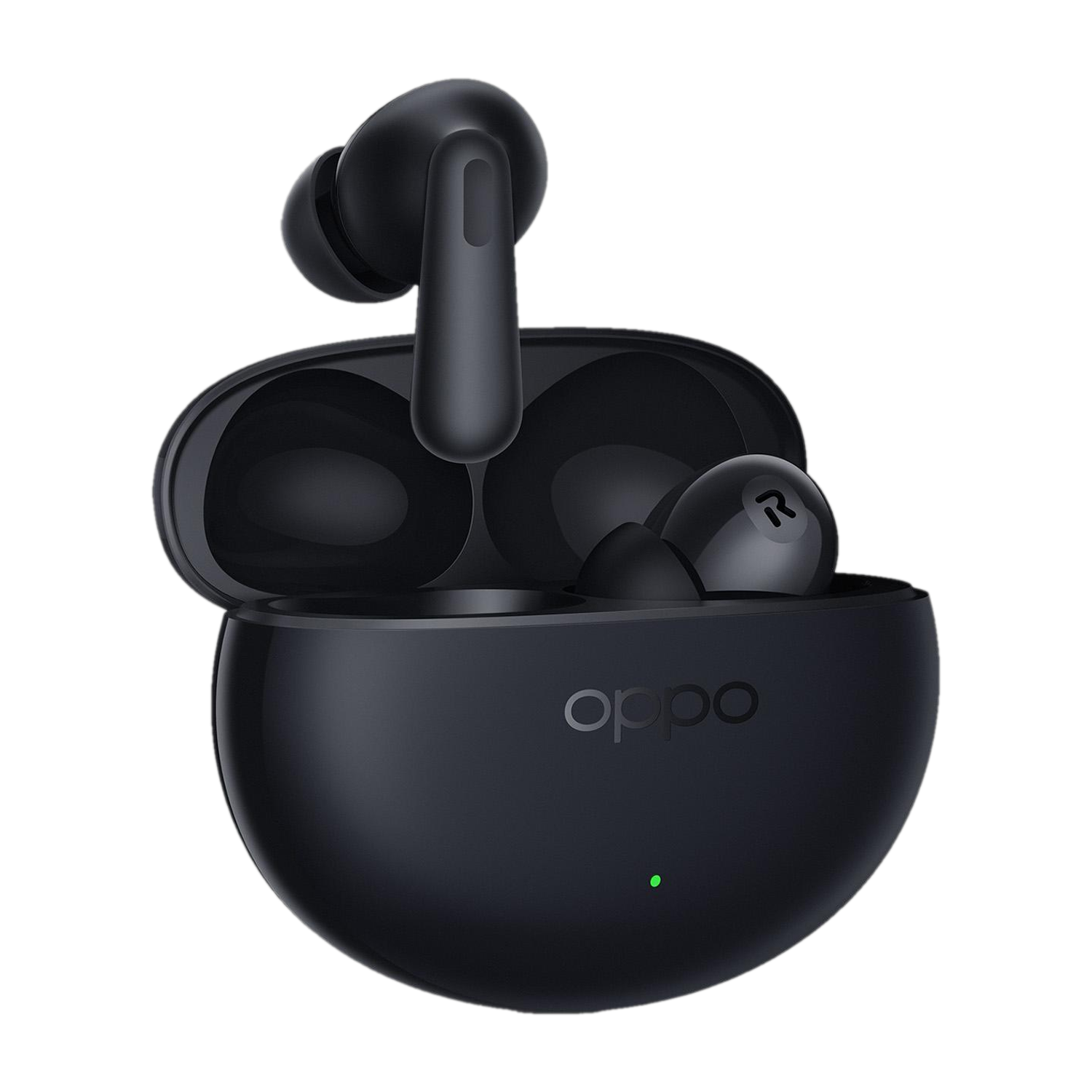 Image of OPPO Enco Buds 3 PRo with ANC Bluetooth Headset (Midnight Black, True Wireless) Bluetooth Headset (Black, True Wireless)