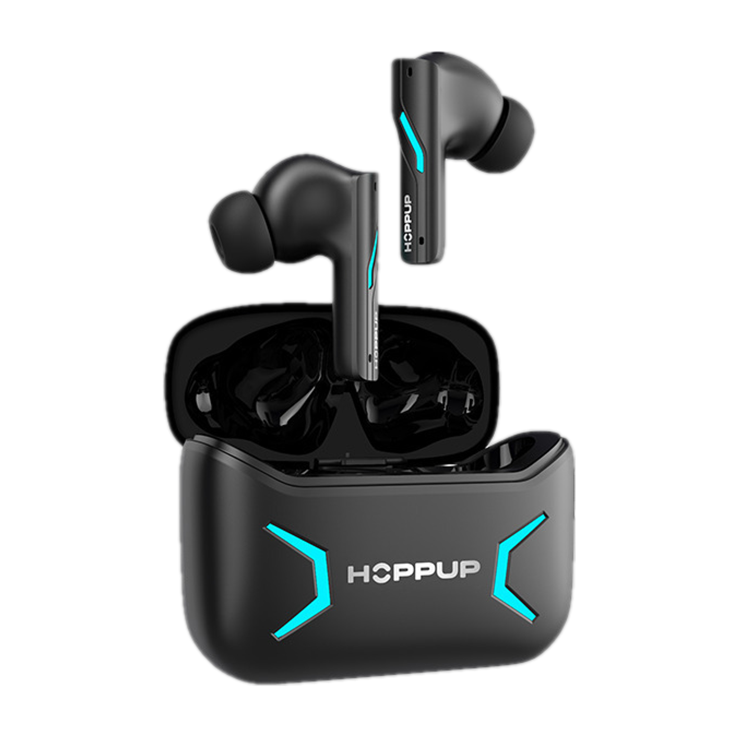 HOPPUP Predator Xo1 Gaming Earbuds with 50H Playtime,13MM Drivers,40MS Low Latency,ENC Bluetooth Headset