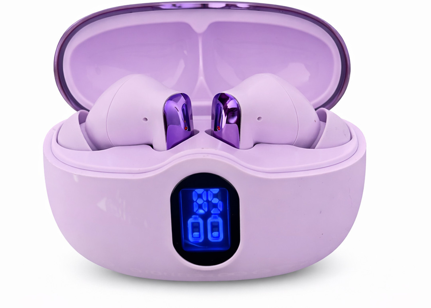 Image of Lynacz Original For R-ealme Buds Air 8 (Parple) Earbuds Bluetooth Headset (Dual Drivers Audio 6 Mic ENC Low Latency Gaming Bluetooth 5.4, In the Ear)