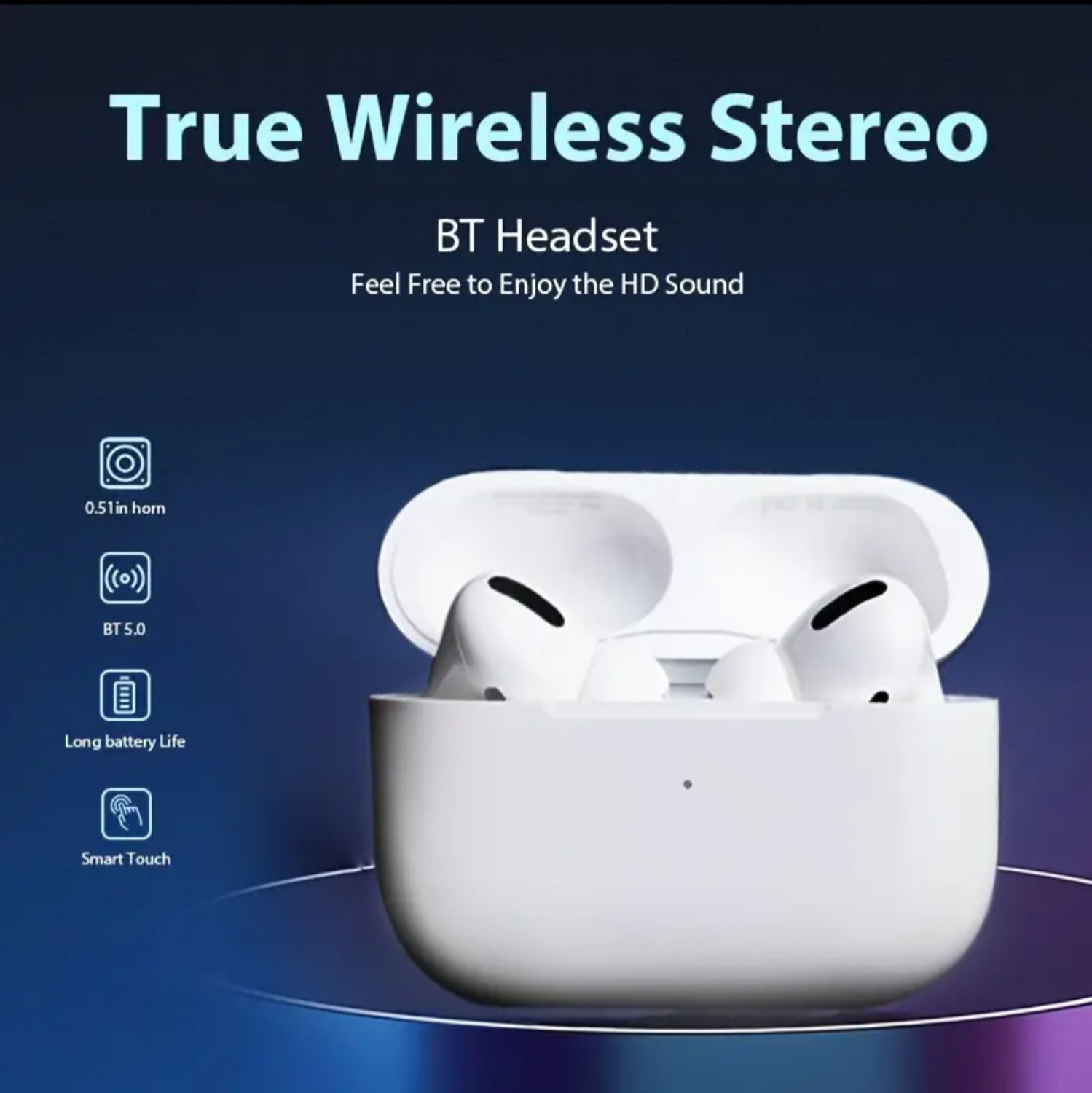 Image of fire turtle AirPro3 True Wireless Earbuds ANC Bluetooth Earpods Compatible With Ios Android Bluetooth
