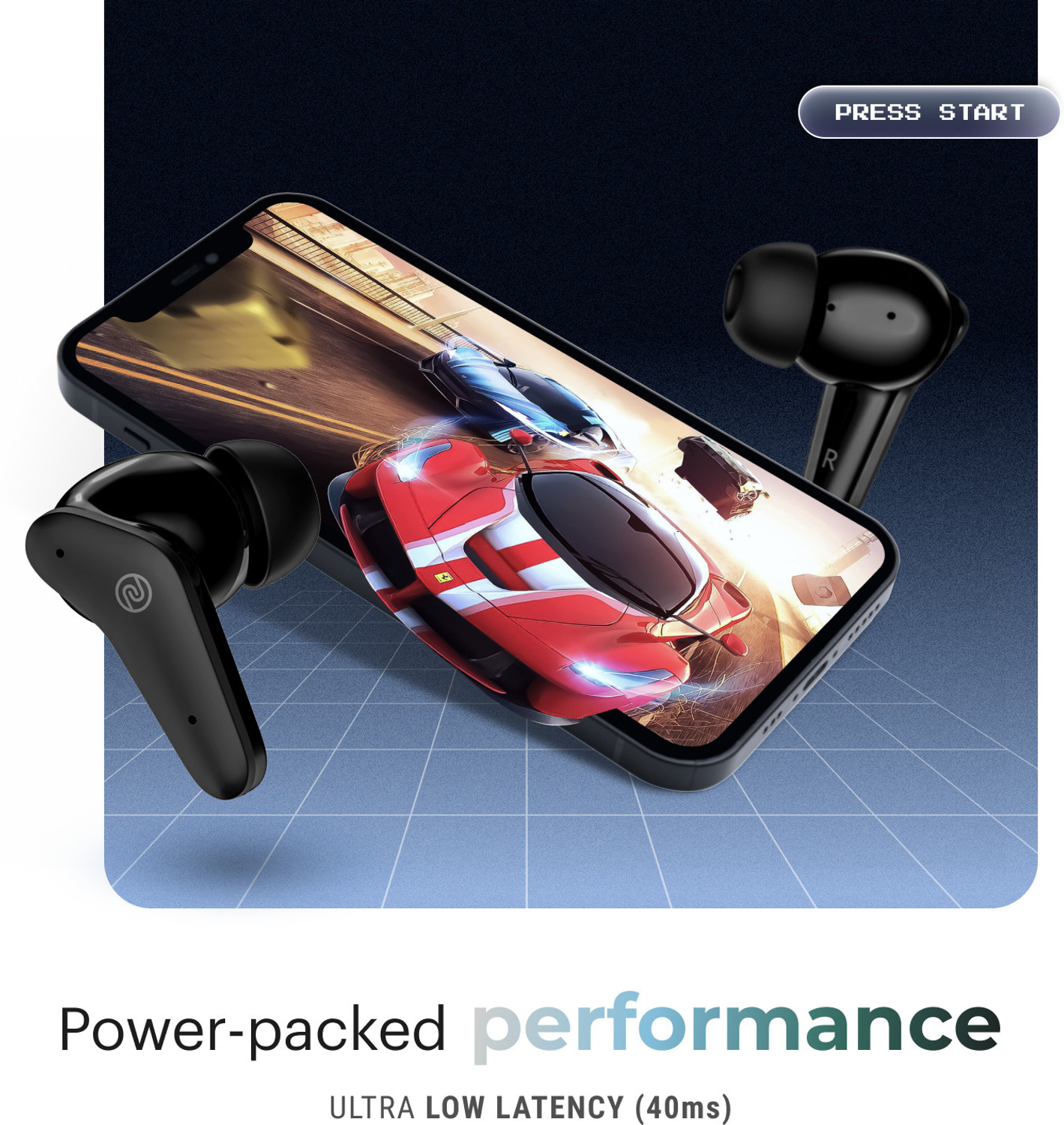 Image of Noise Buds VS102 Pro with ANC (25dB), 70 Hours Playtime, and ENC with Quad Mic Bluetooth