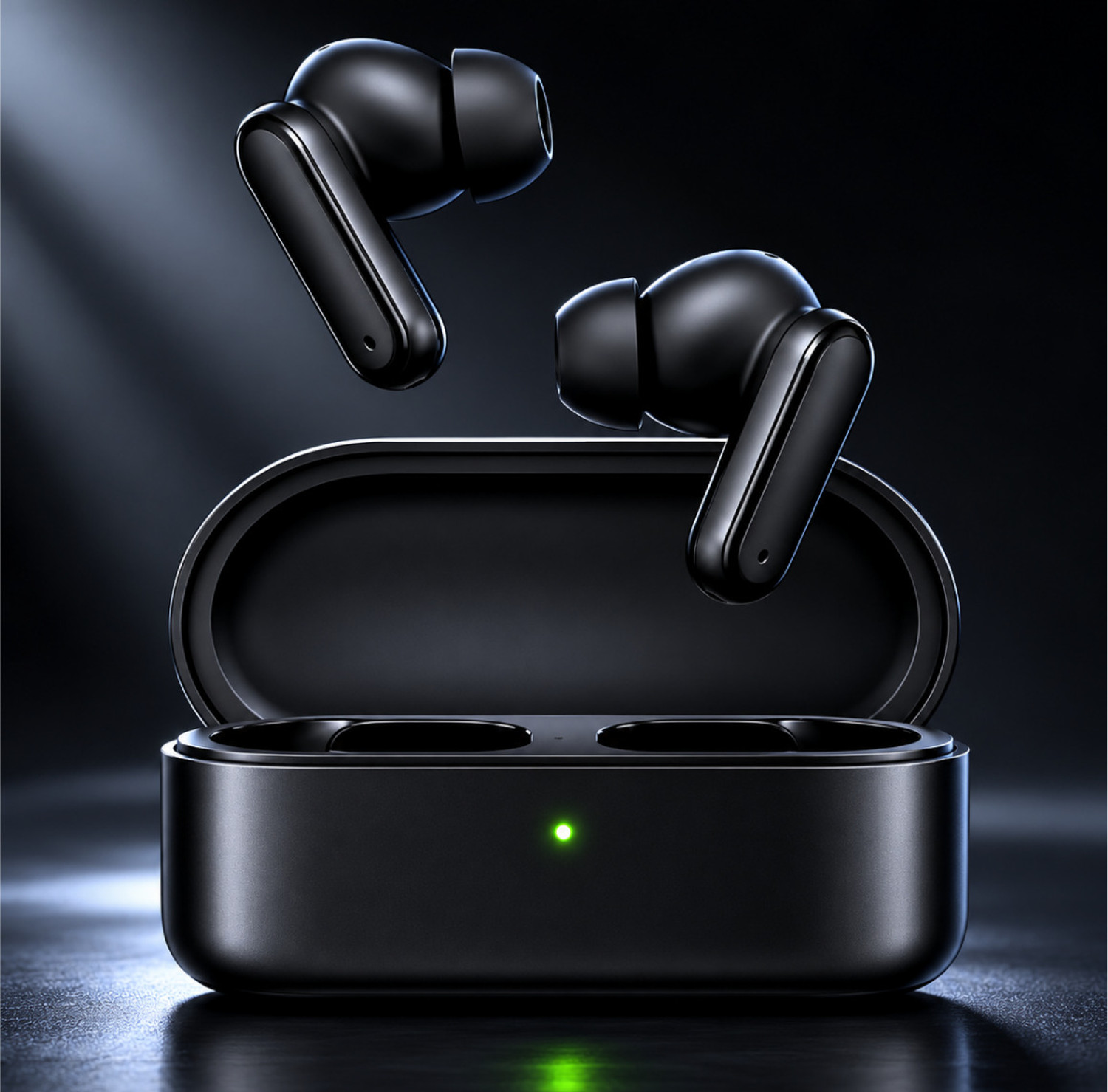 Image of Lynacz Original Bluetooth Earbuds Compatible for Oppo Enco X3, Touch Controls & Crystal Sound Bluetooth Headset (Black, In the Ear)