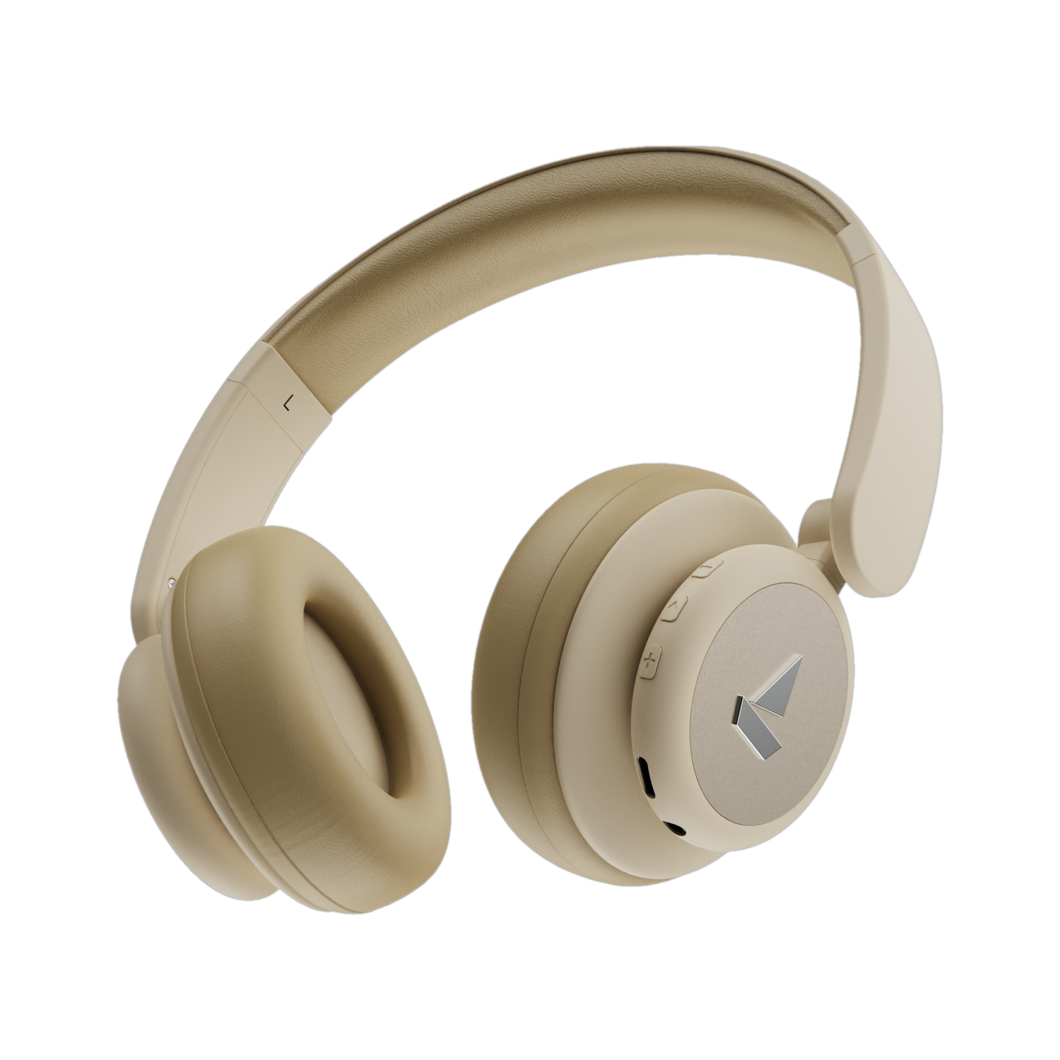 boAt Rockerz 450 Pro with Upto 70 Hours Playback Bluetooth Headset  (Hazel Beige, On the Ear)