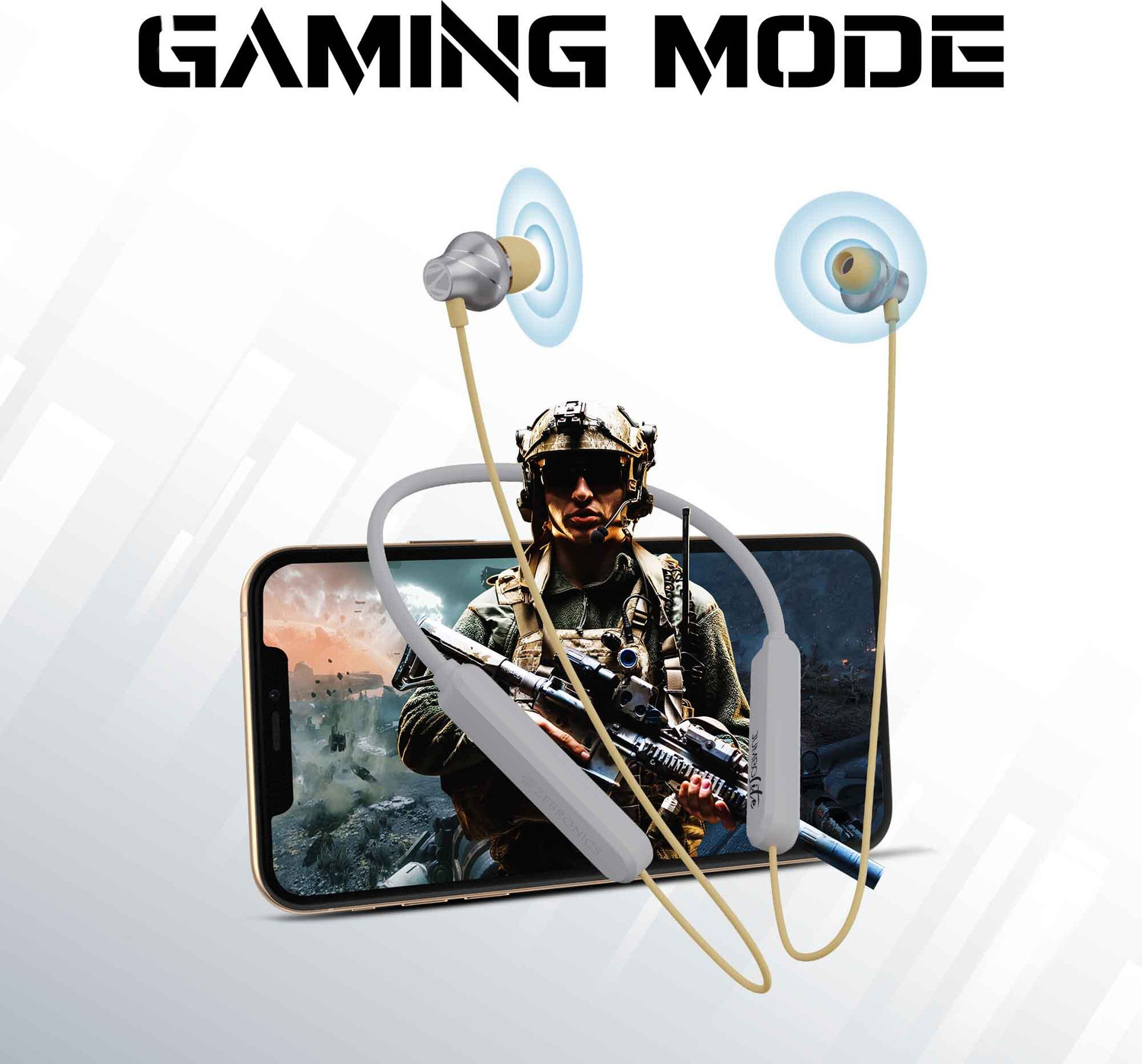 Image of ZEBRONICS Jumbo Lite, with 70Hrs Backup, Fast Charging, ENC Mic, Gaming Mode, Splash Proof Bluetooth