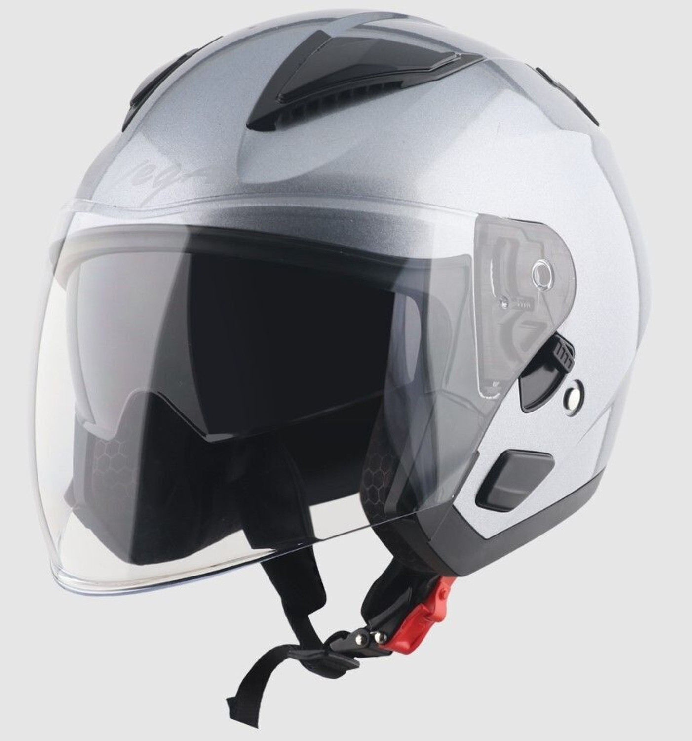 Image of VEGA VO-03 Swift DV Solid Colors Helmet Dull Motorbike Helmet (Dull Black)