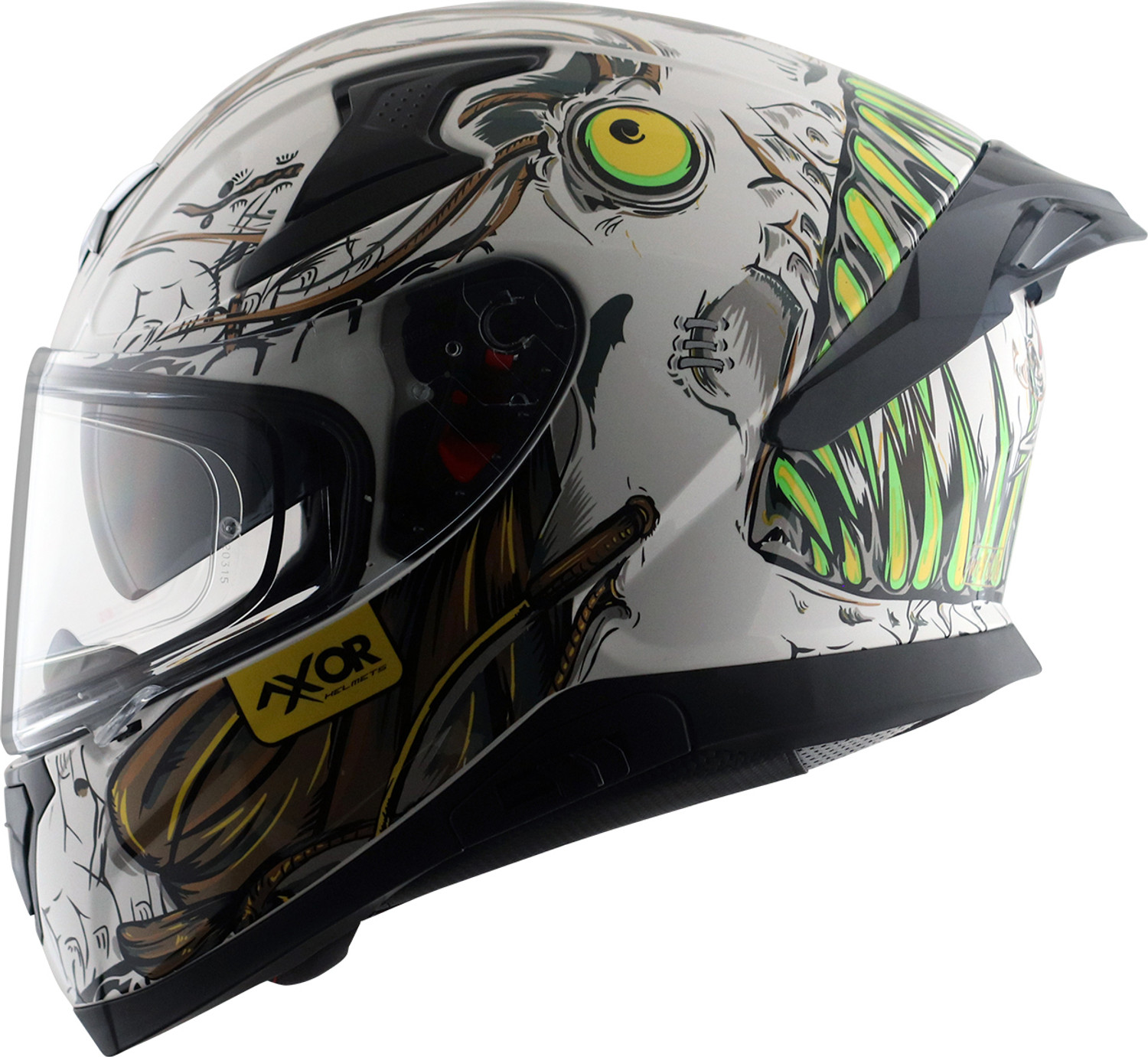 Axor Apex Seadevil Dual Visor Motorbike Helmet