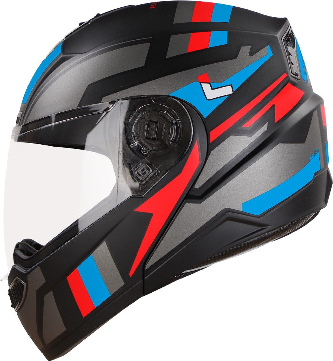 Image of Steelbird SBA-7 Beyond Limit ISI Certified Flip-Up Helmet for Men and Women Motorbike Helmet