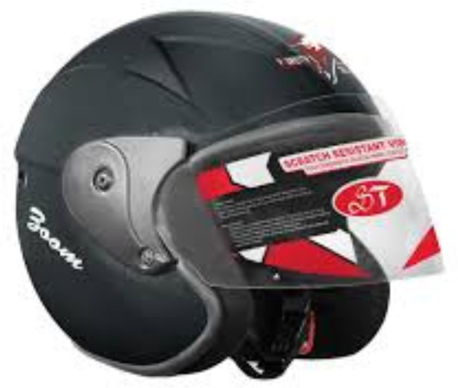 Image of Axor RETRO MOTO-X Motorbike Helmet (Antena Grey)