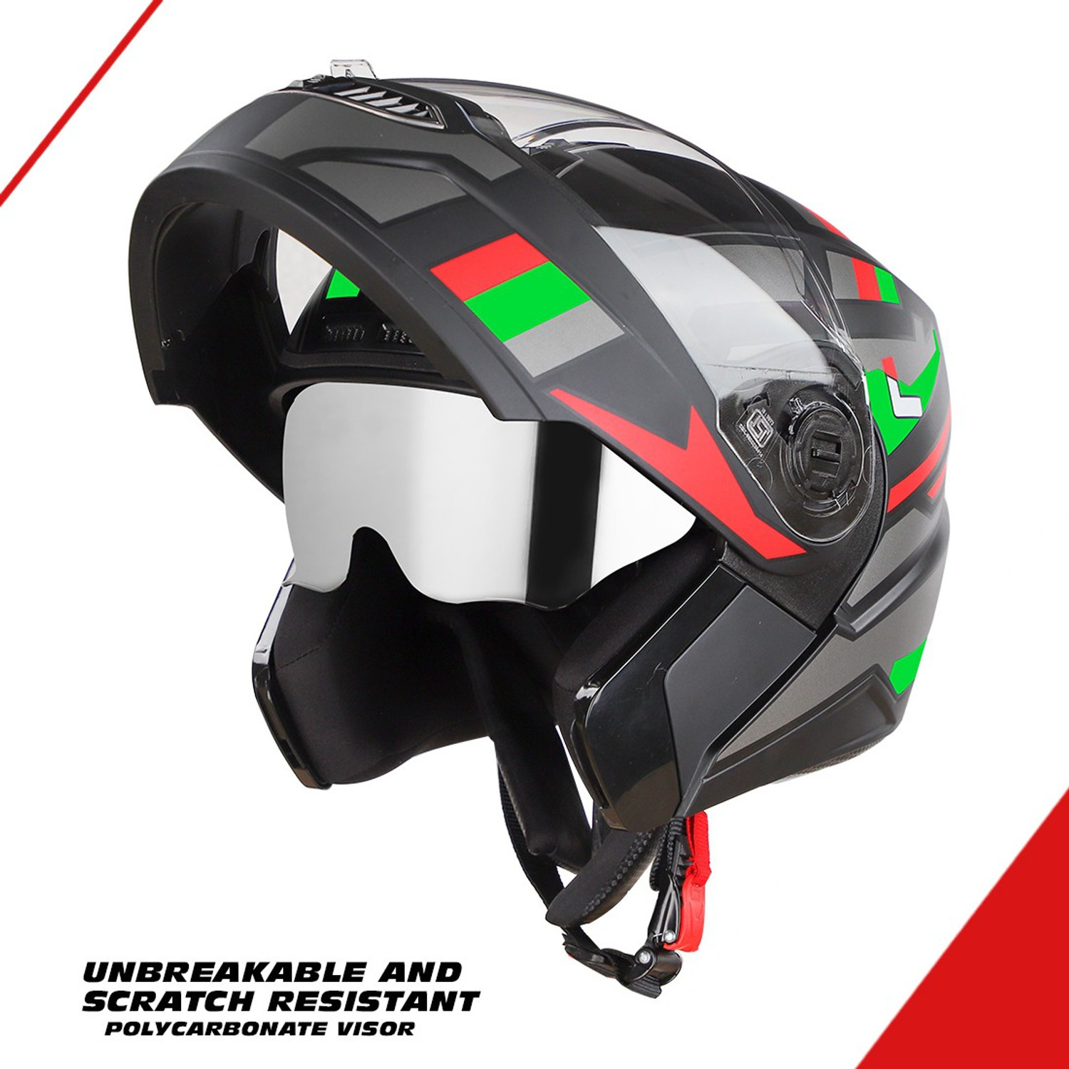 Steelbird face shield flip up on sale
