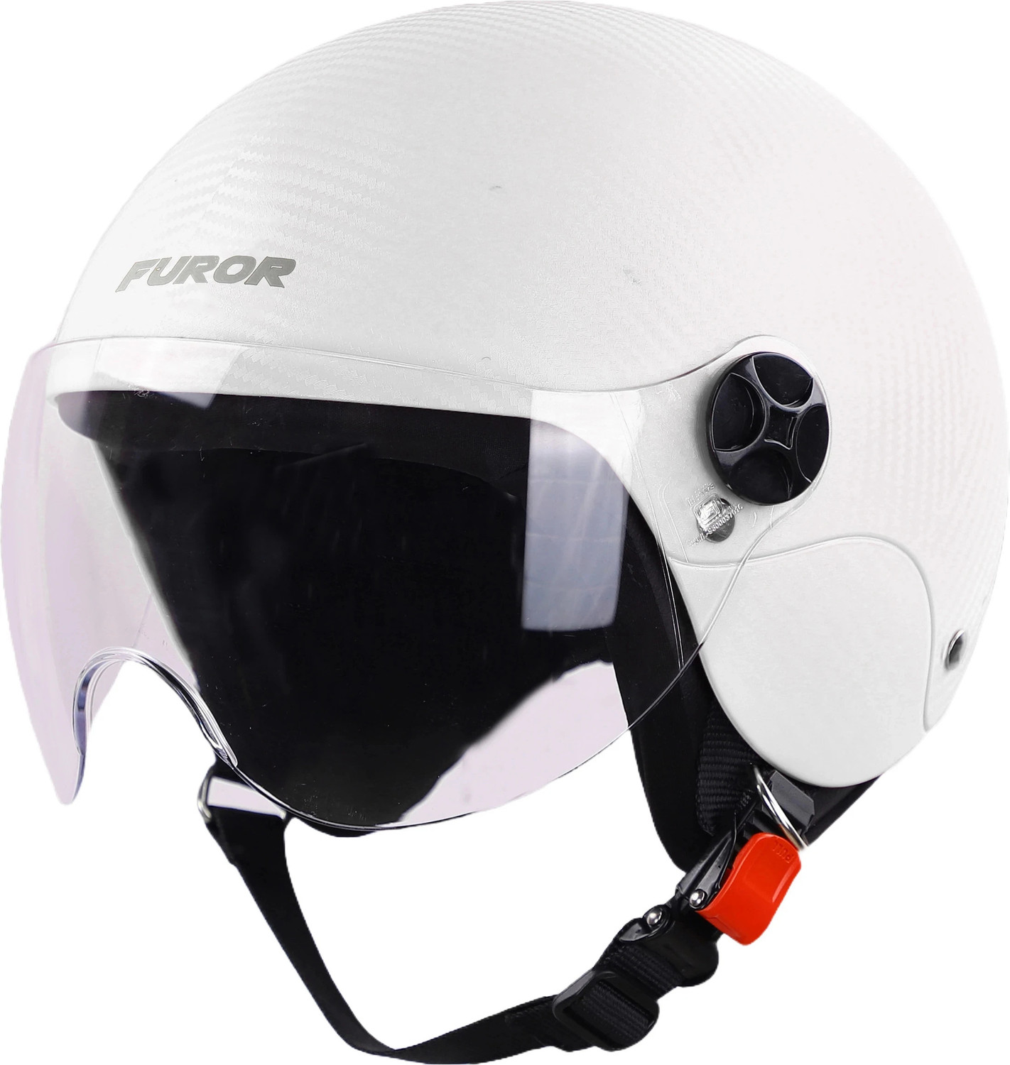 Steelbird SBH-16 Furor ISI Certified Open Face Helmet Motorbike Helmet