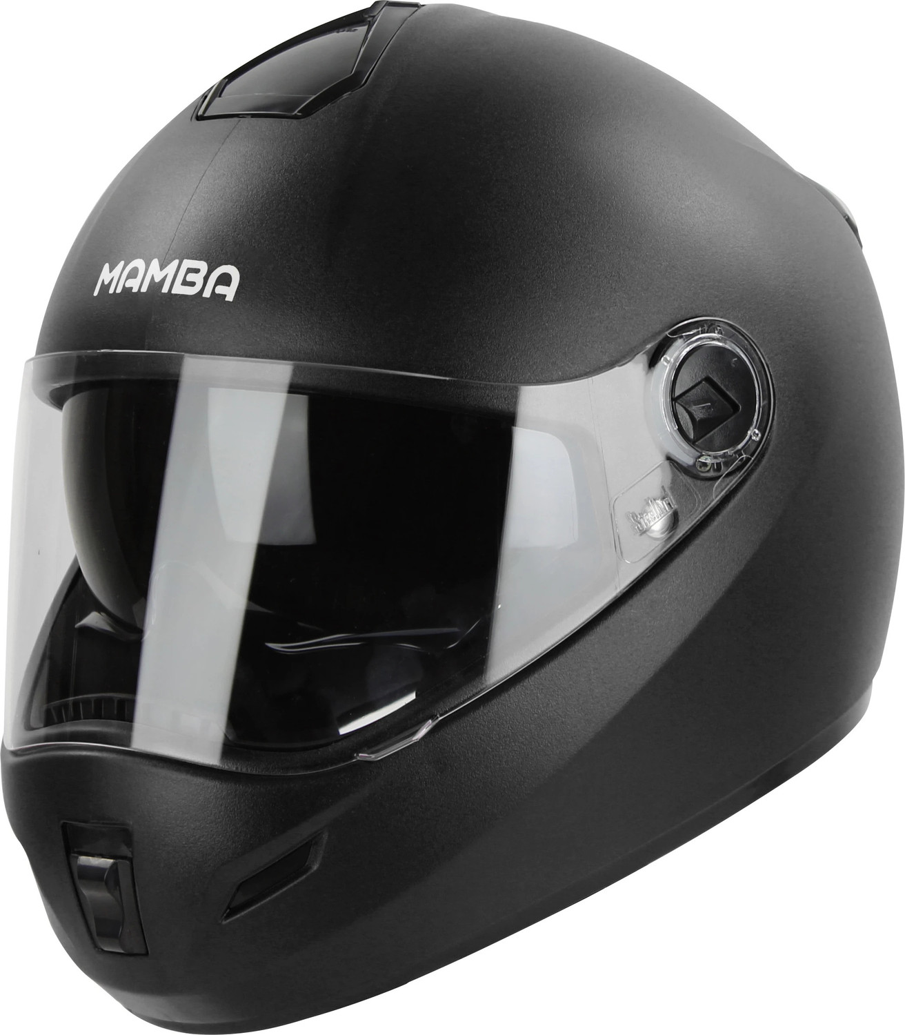 Steelbird SBH-34 Mamba ISI Certified Full Face Helmet with Inner Smoke Sun Shield Motorbike Helmet